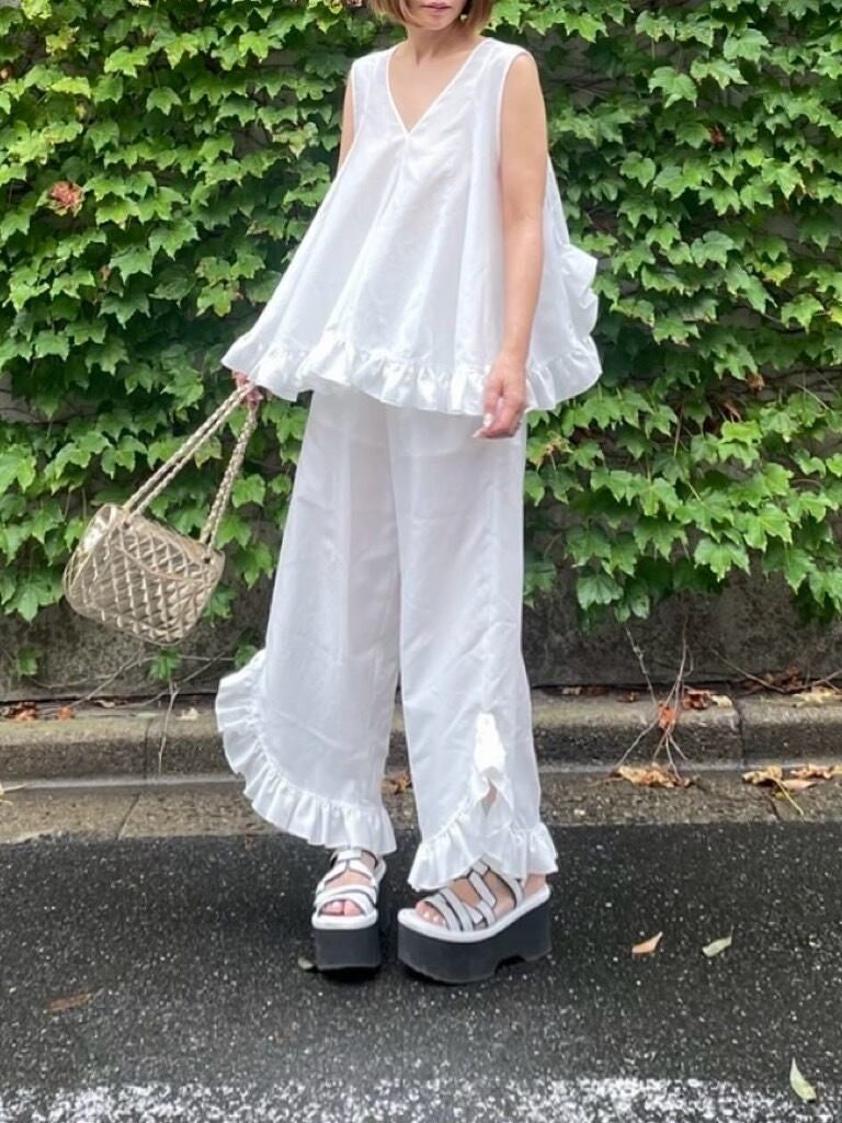 モデル身長:157.5㎝ / サイズ:FREE