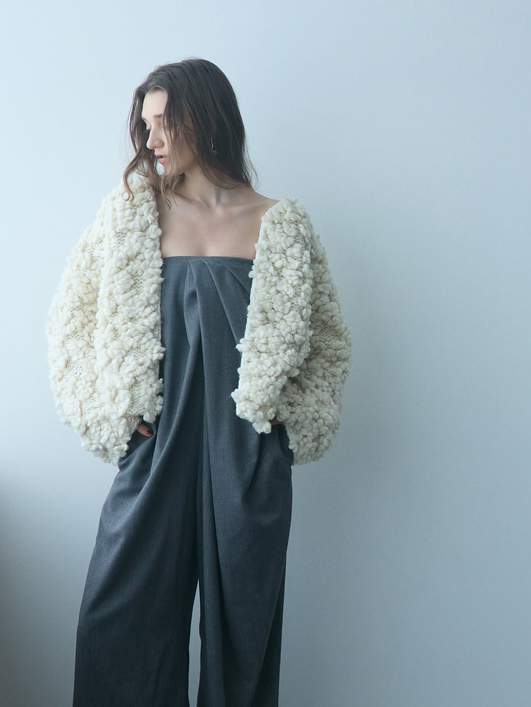 マシュマロニットカーディガン Teddy