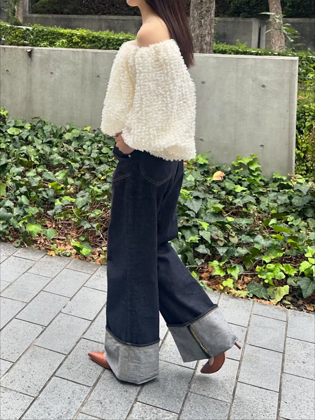 モデル身長:162㎝ / サイズ:FREE