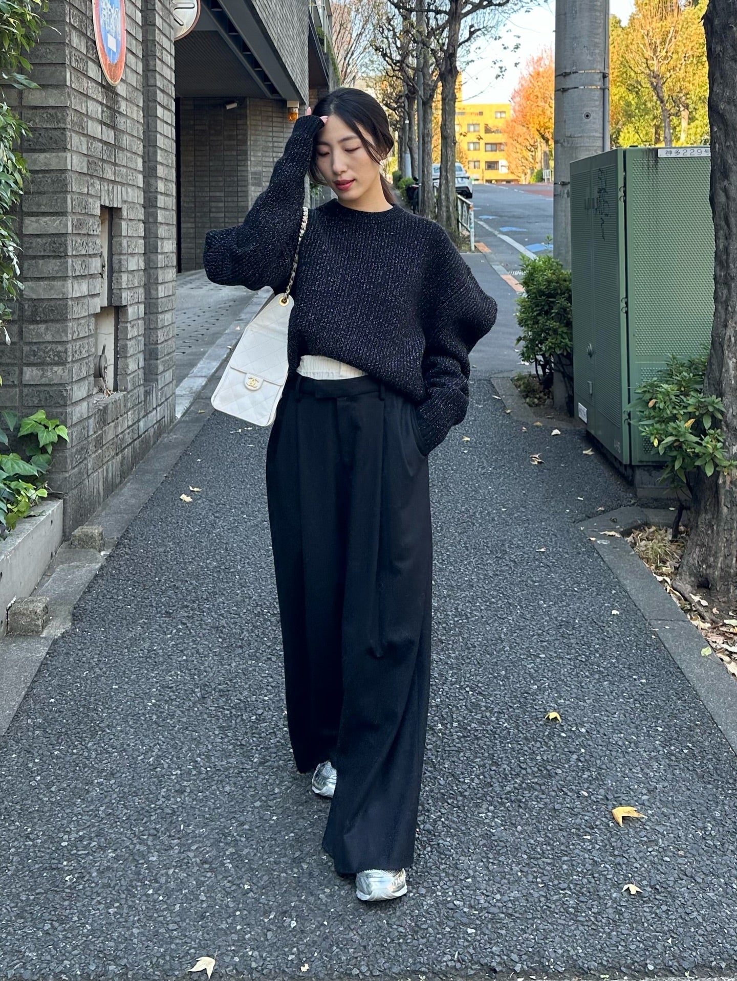 モデル身長:162㎝ / サイズ:FREE