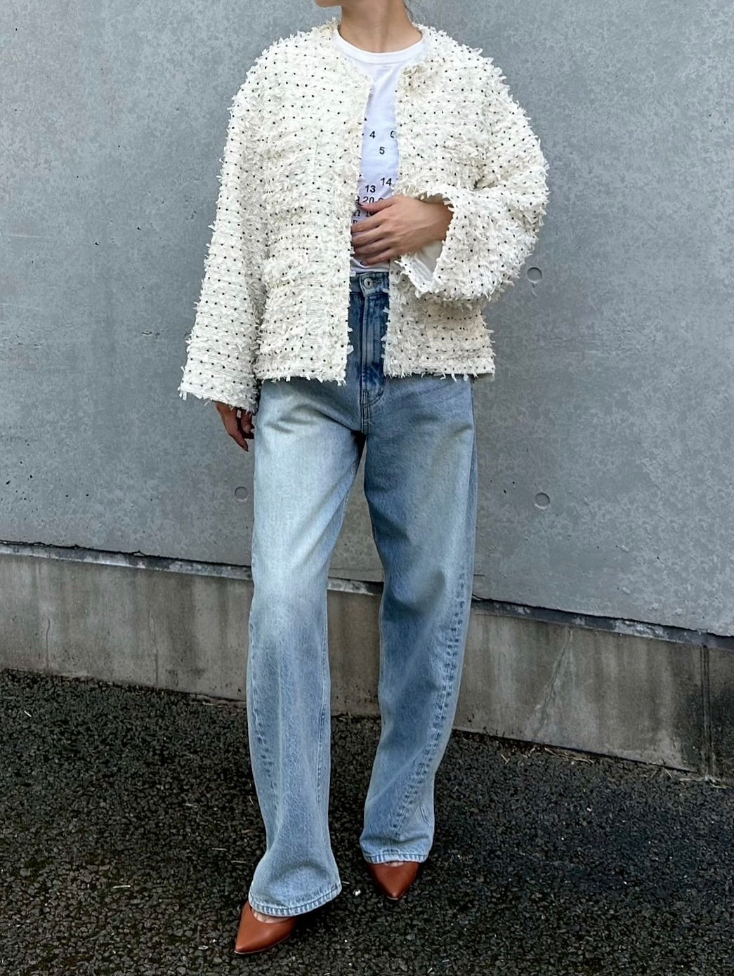 モデル身長:162㎝ / サイズ:FREE