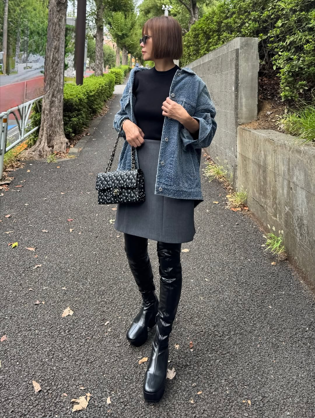 モデル身長:157.5㎝ / サイズ:0