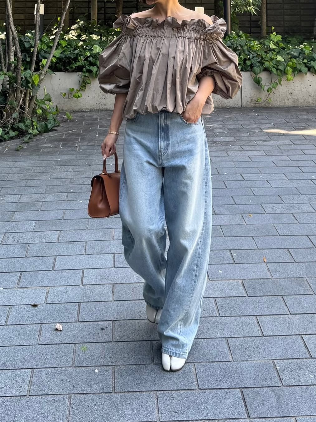 モデル身長:157.5㎝ / サイズ:0