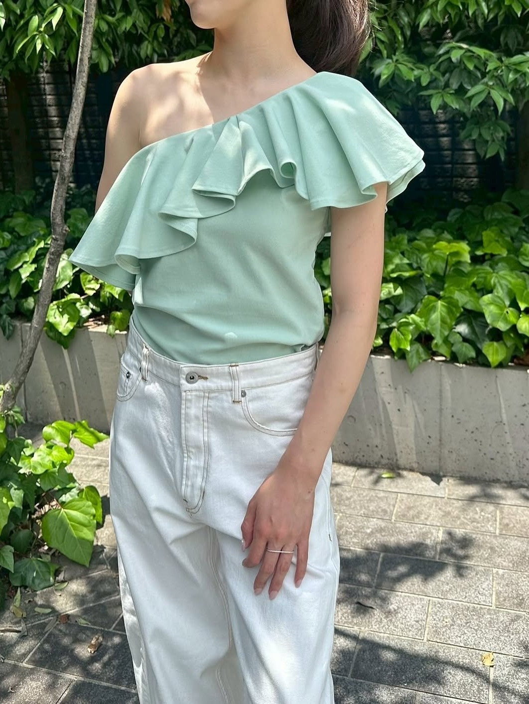 モデル身長:162㎝ / サイズ:FREE