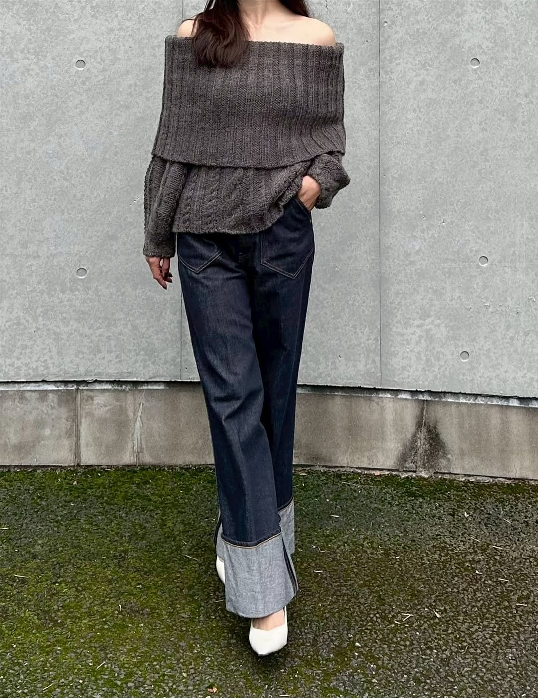 モデル身長:162㎝ / サイズ:FREE