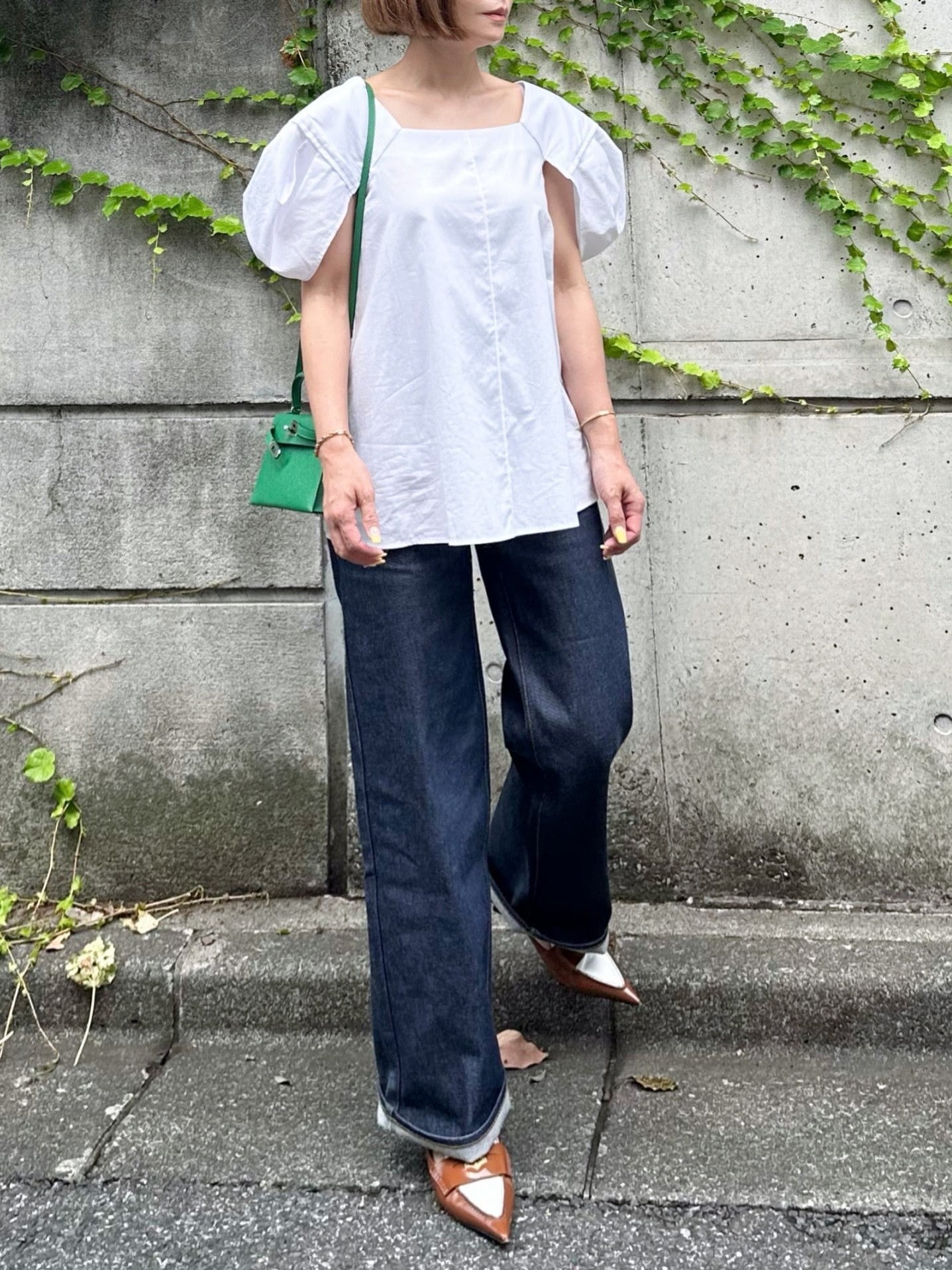 モデル身長:157.5㎝ / サイズ:0
