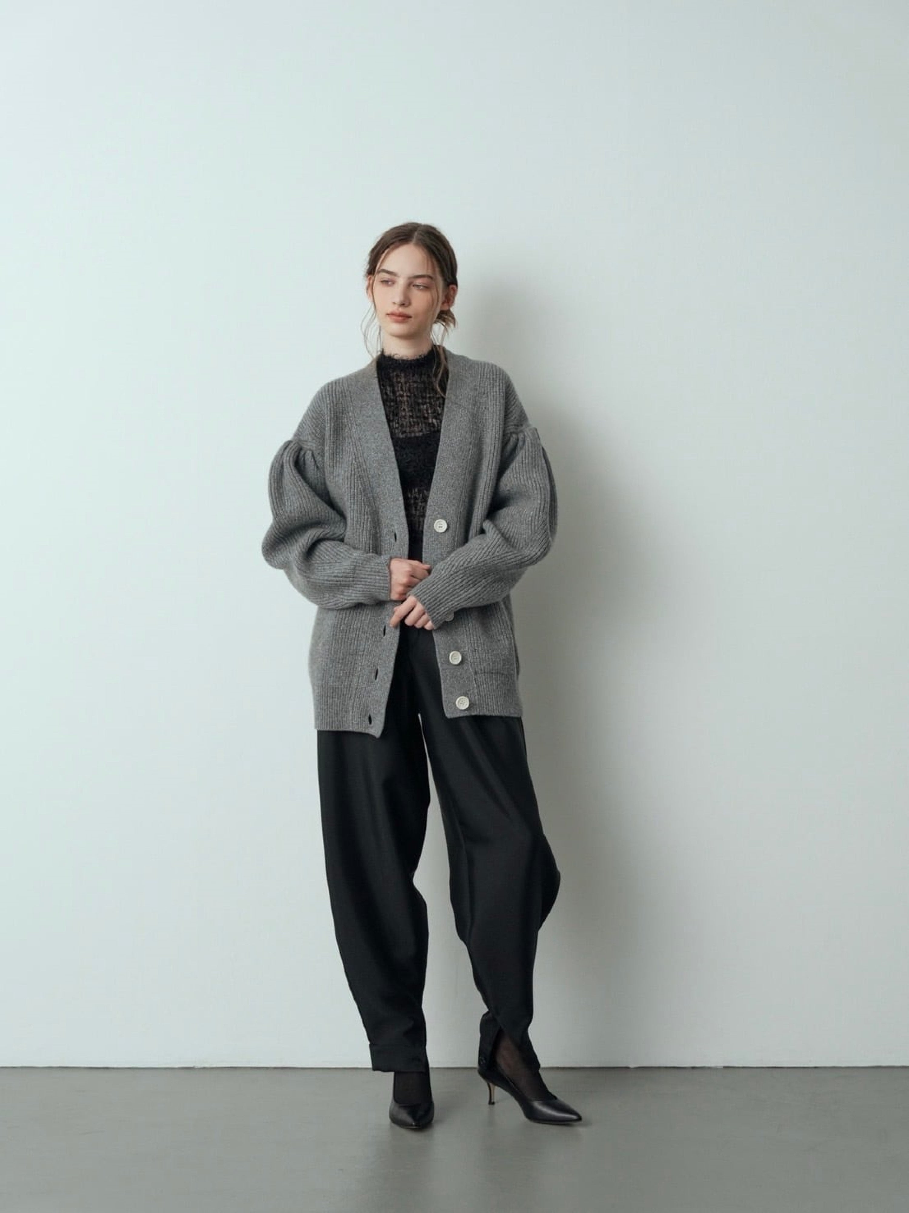 Satin Cocoon Pants Juline