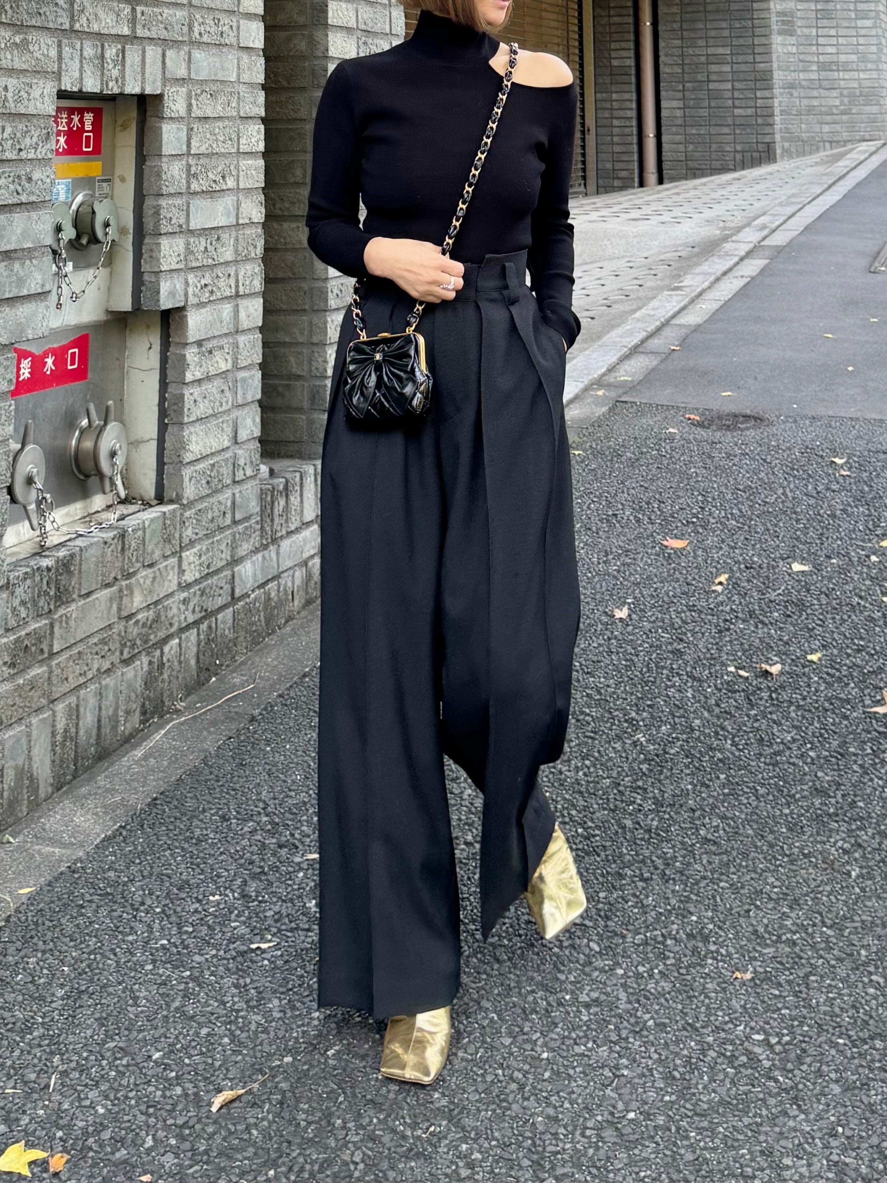 モデル身長:157.5㎝ / サイズ:0