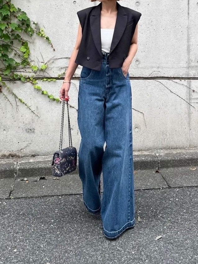 モデル身長:157.5㎝ / サイズ:FREE