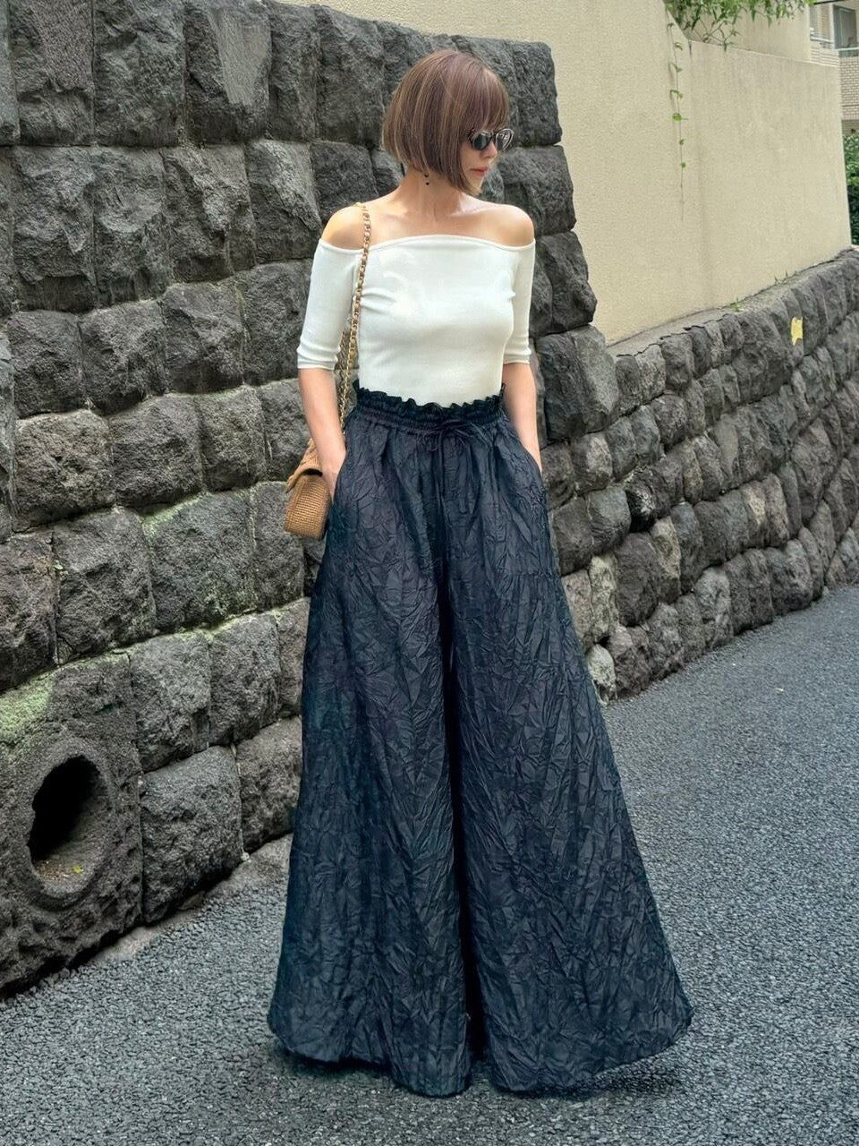 モデル身長:157.5㎝ / サイズ:0