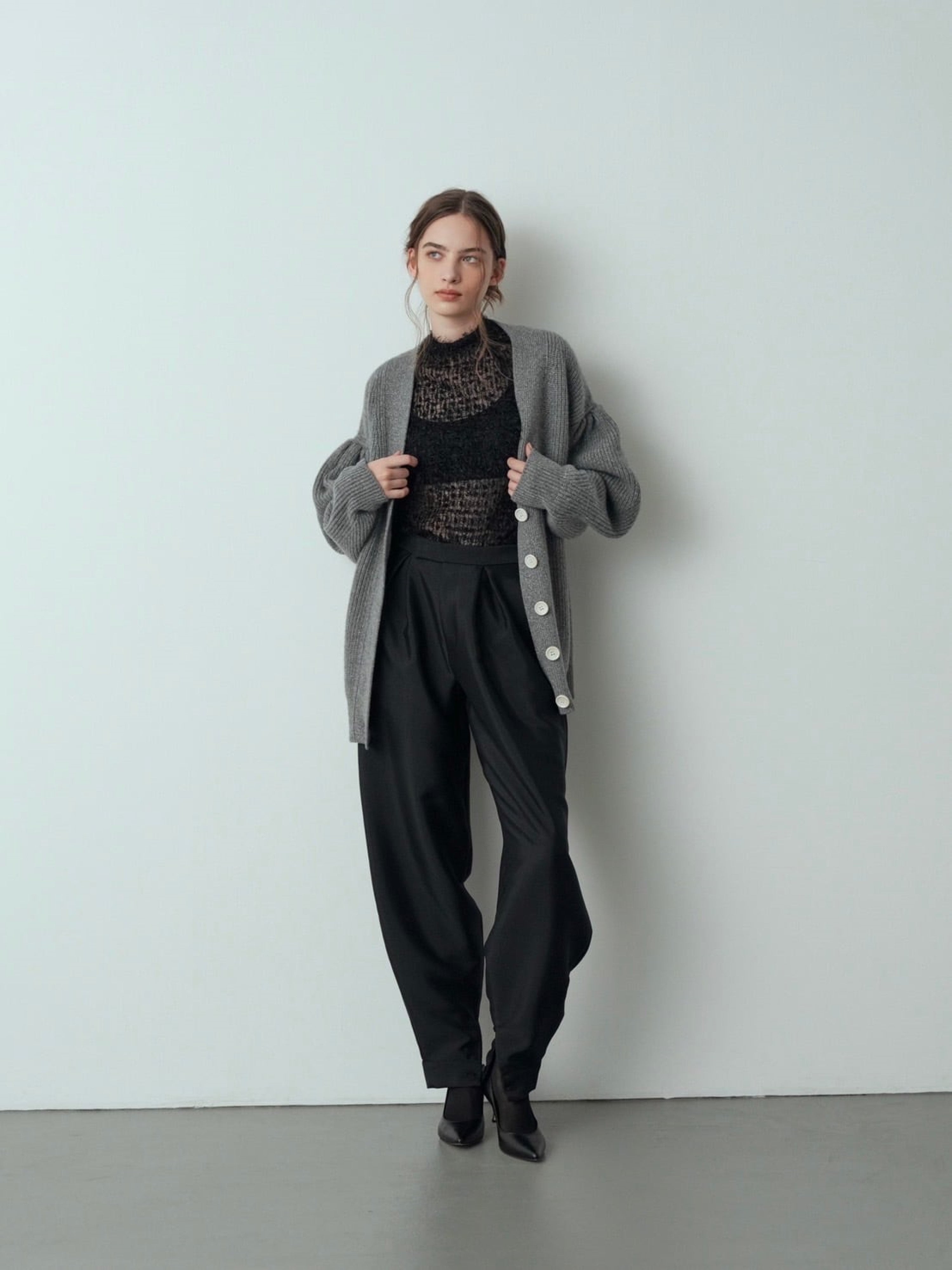 Satin Cocoon Pants Juline