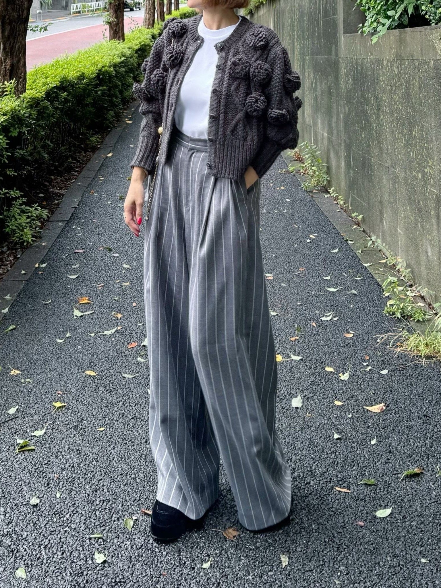 フラワーモチーフカーディガン Rose