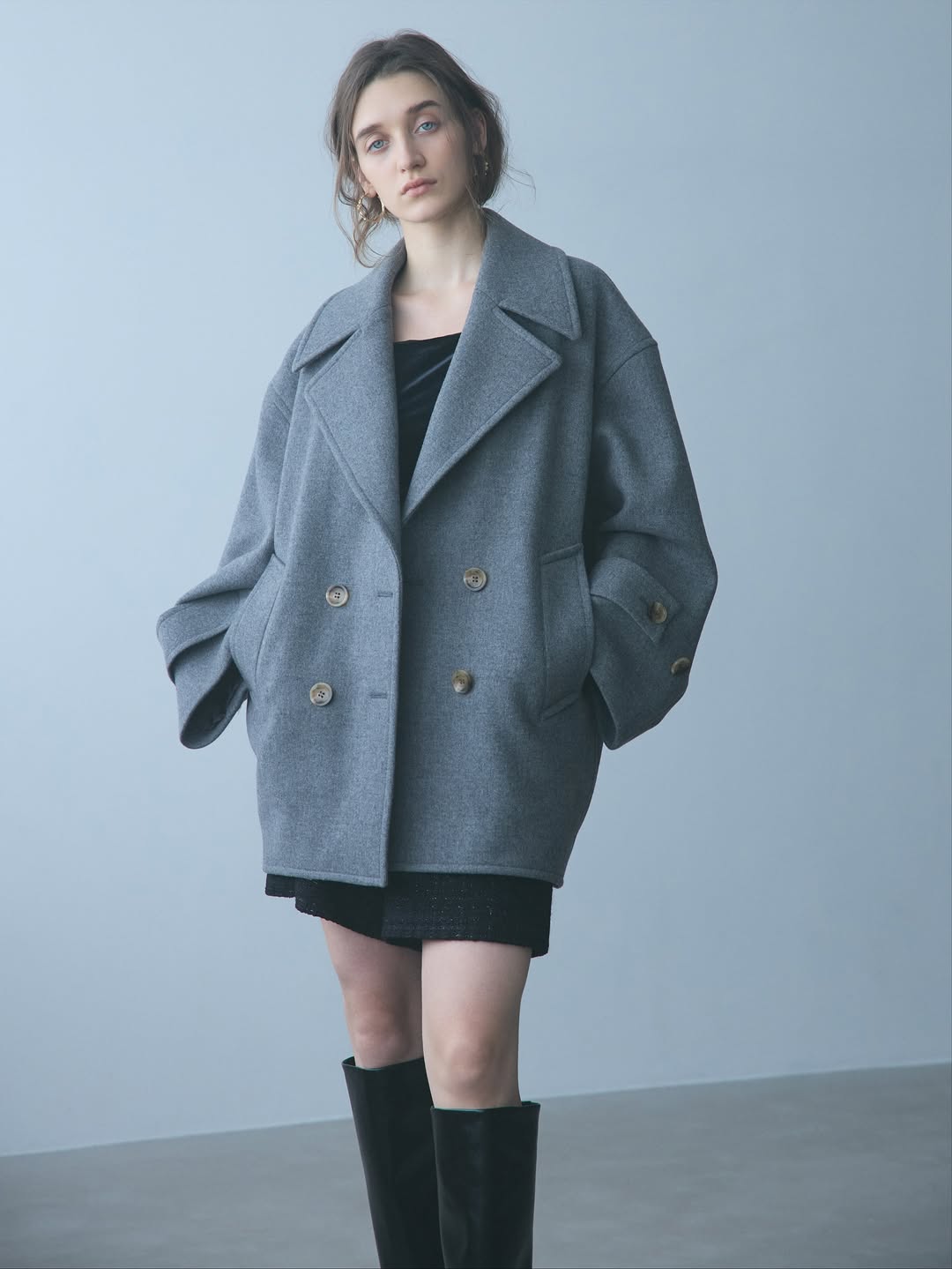 オーバーPコート Emii