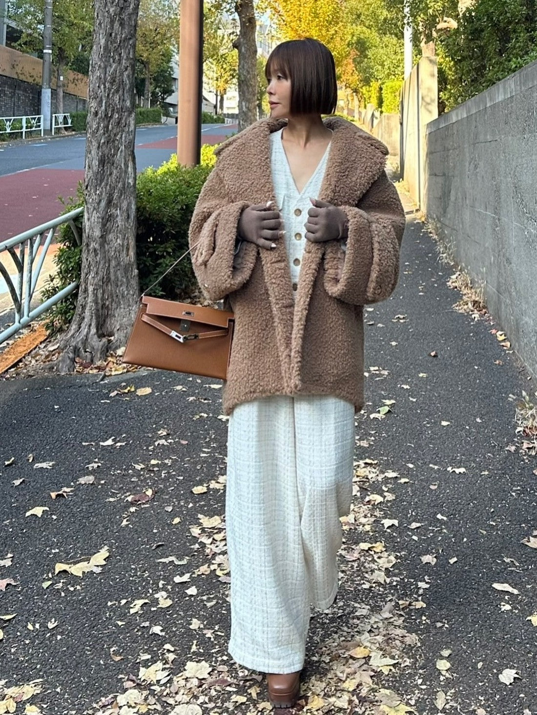 モデル身長:157.5㎝ / サイズ:0