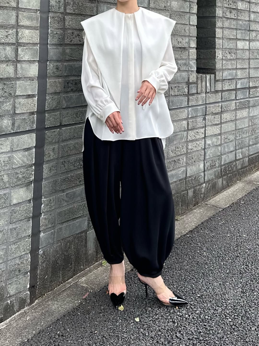 モデル身長:162㎝ / サイズ:FREE