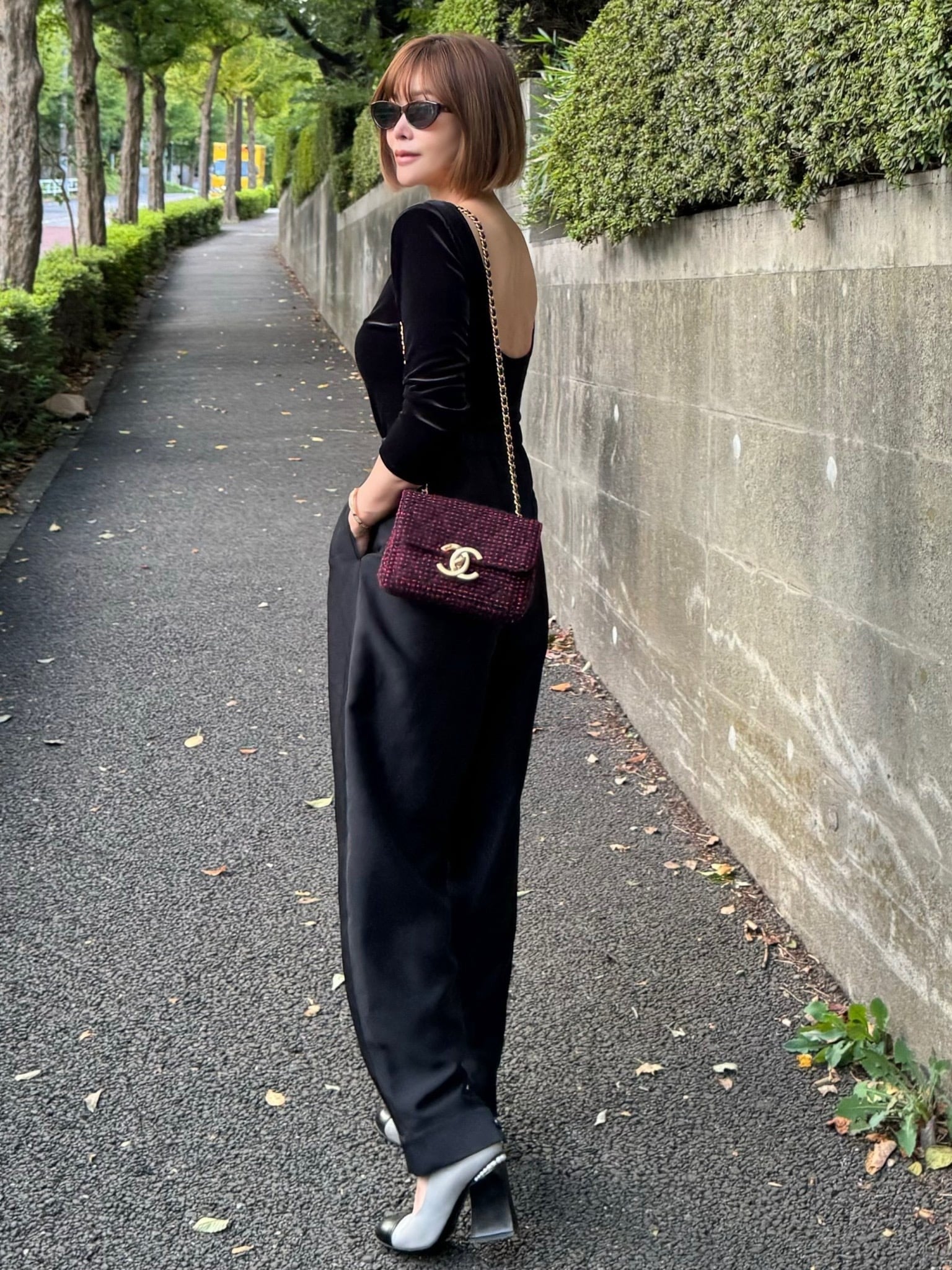 モデル身長:157.5㎝ / サイズ:0