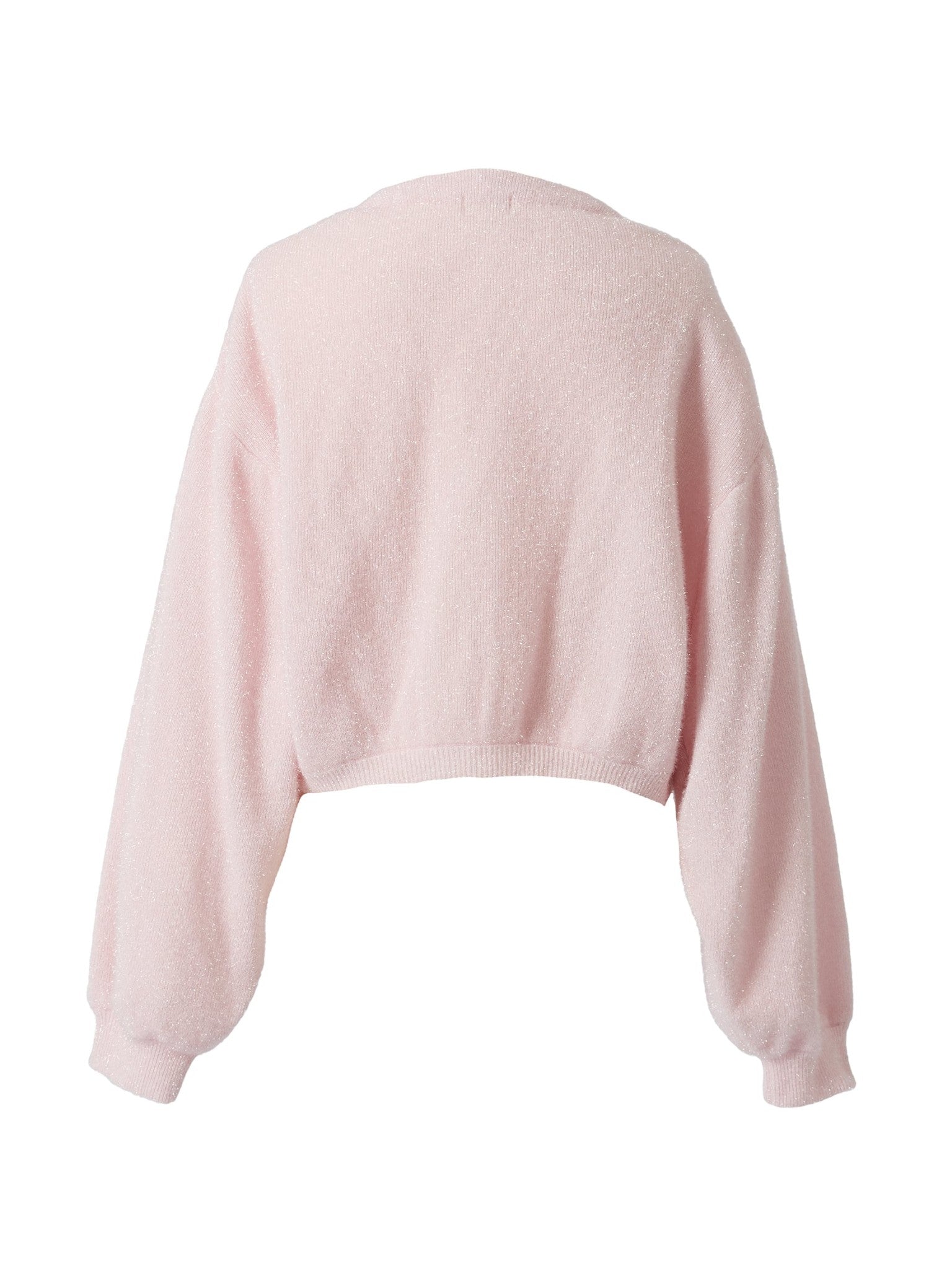 Lamé knit cardigan Fran