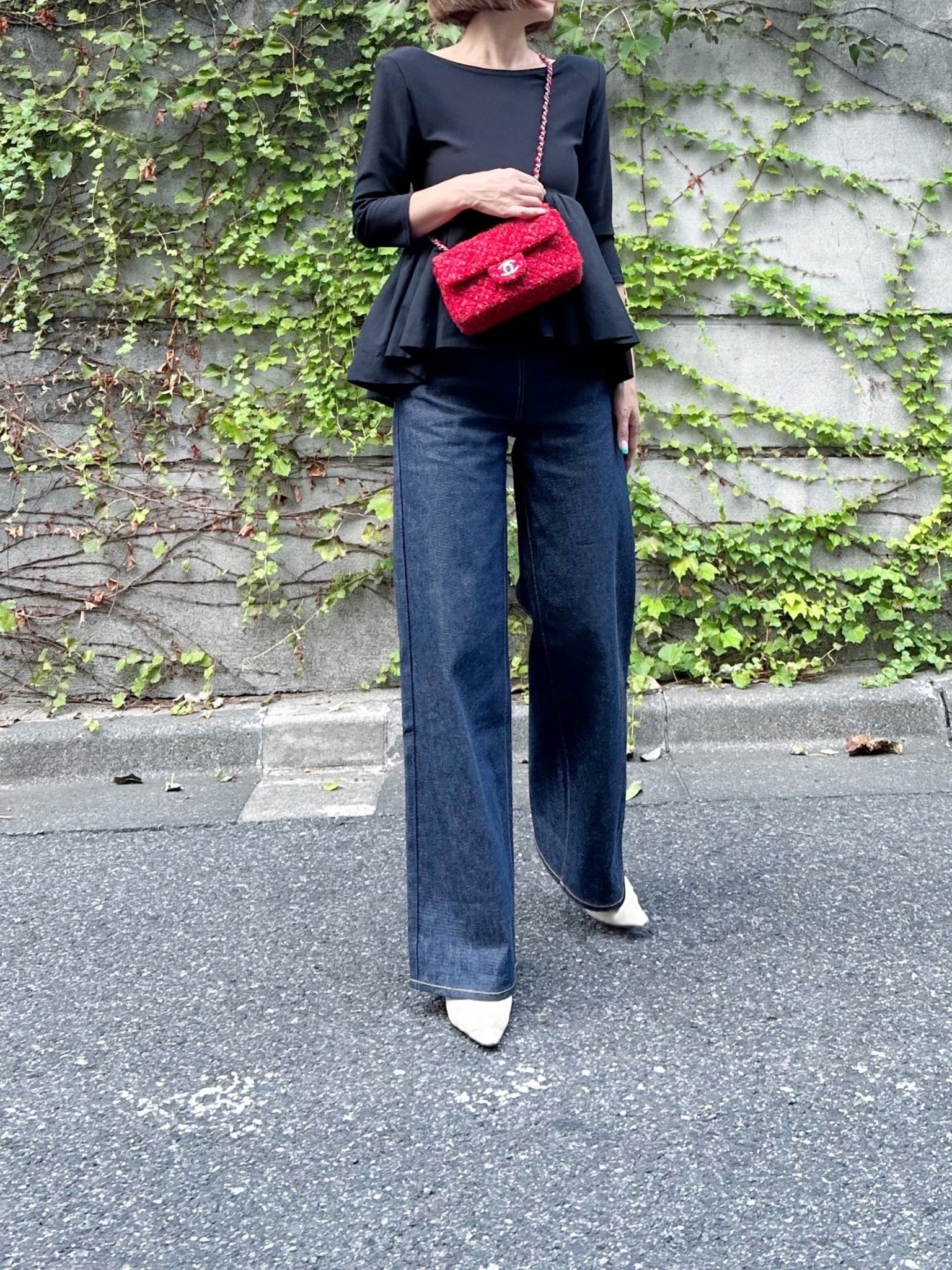 モデル身長:157.5㎝ / サイズ:0