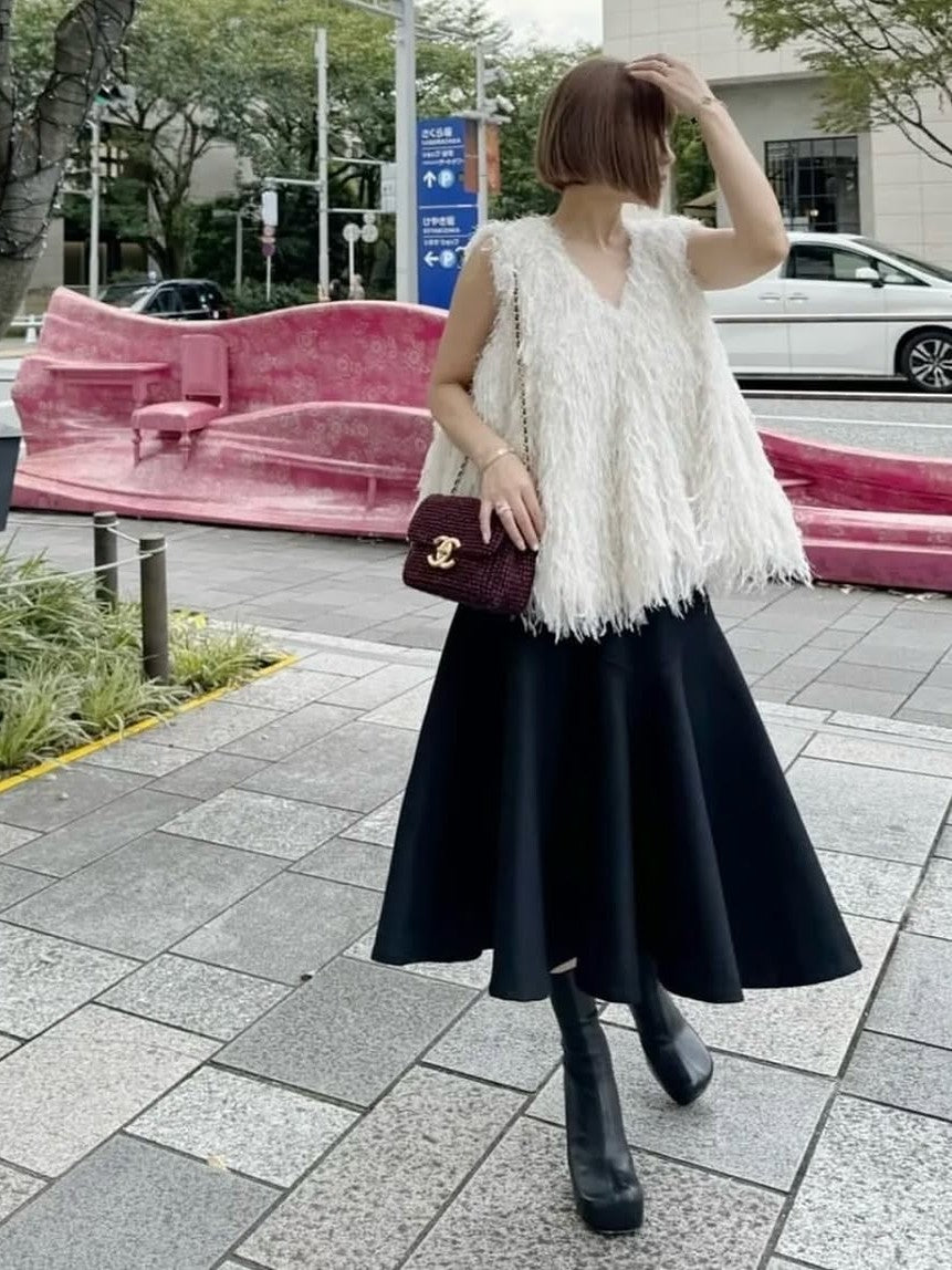 モデル身長:157.5㎝ / サイズ:FREE