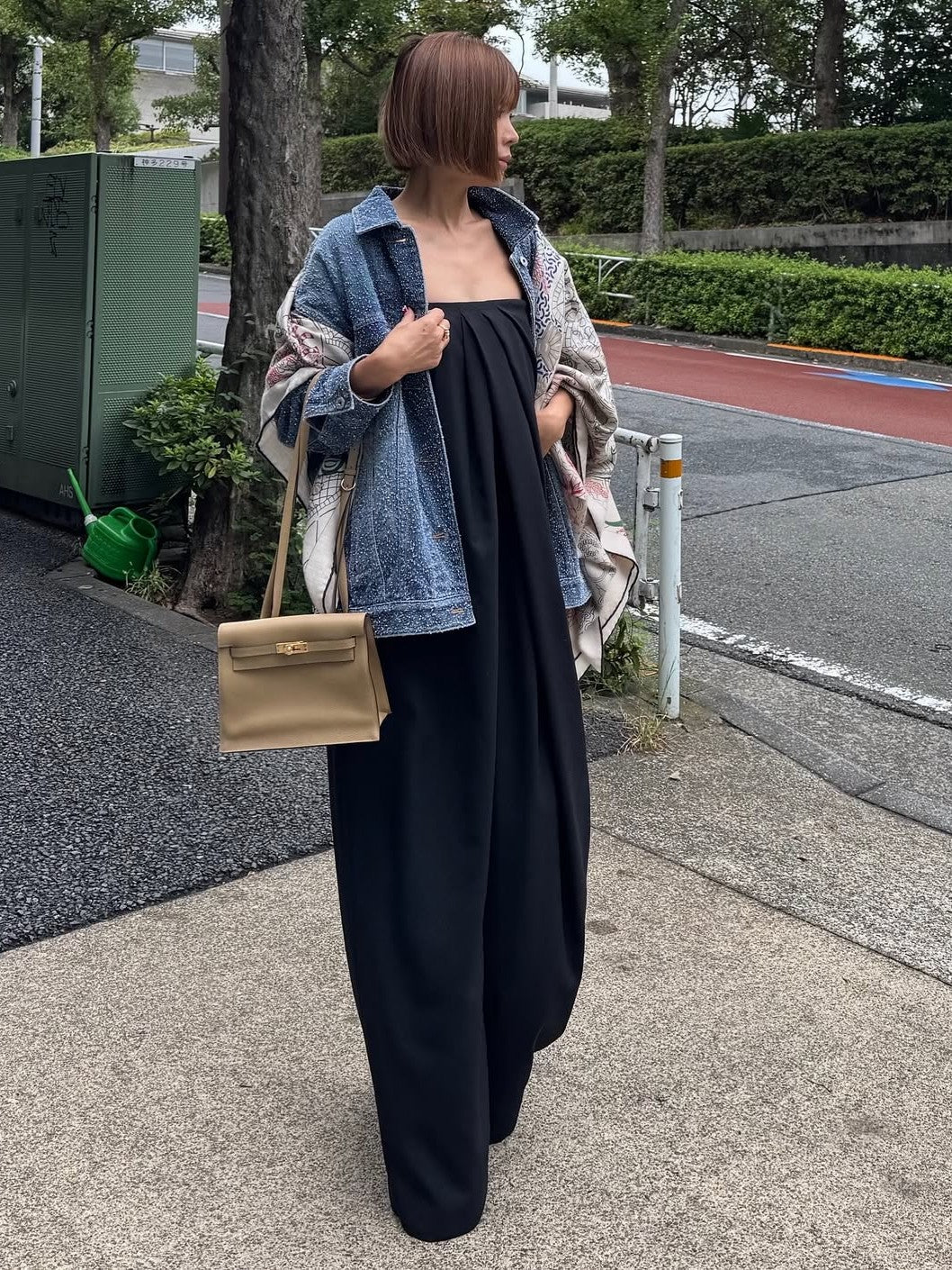 モデル身長:157.5㎝ / サイズ:0