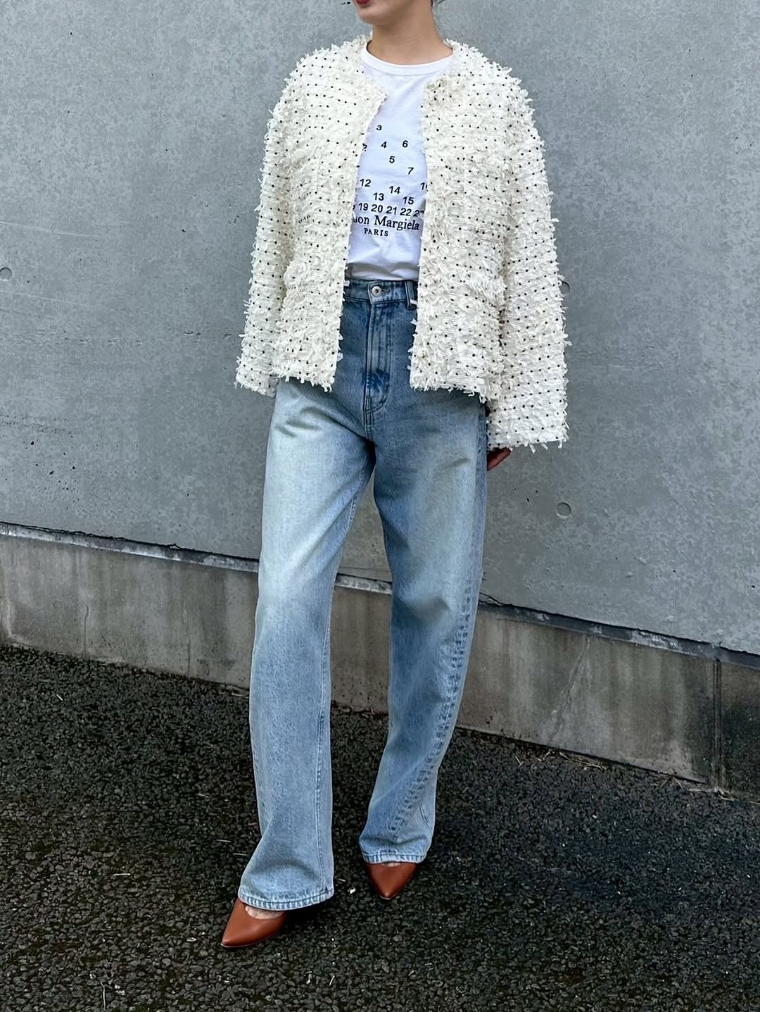 モデル身長:162㎝ / サイズ:FREE