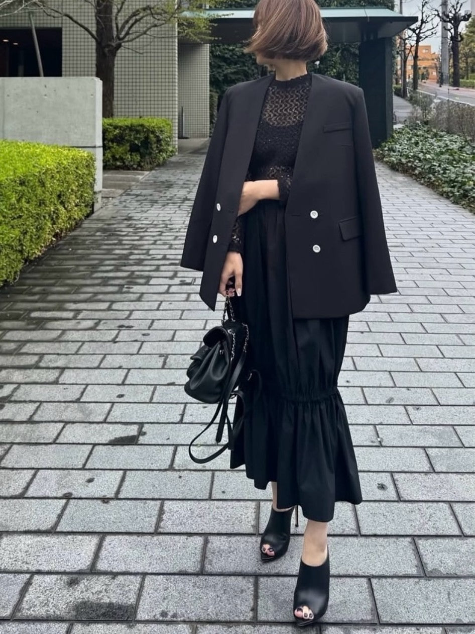 モデル身長:157.5㎝ / サイズ:0