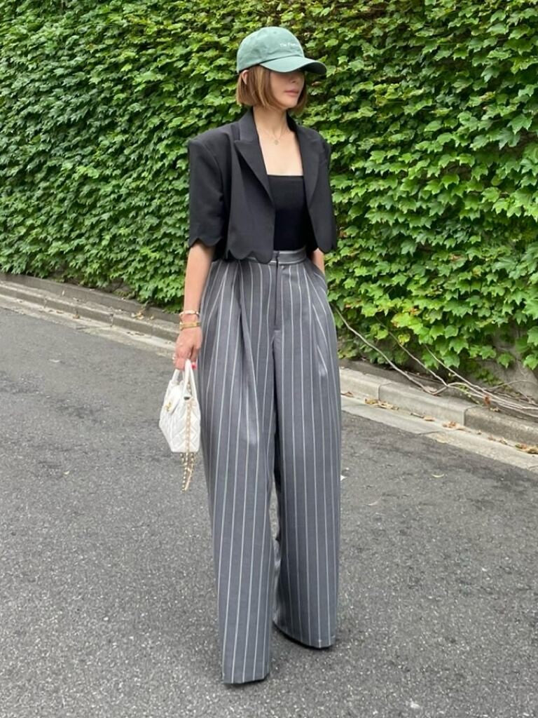 モデル身長:157.5㎝ / サイズ:FREE