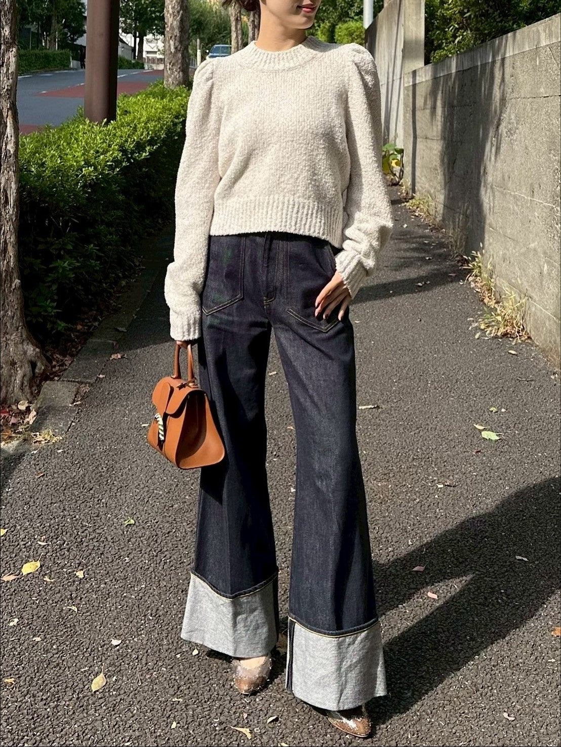 モデル身長:162㎝ / サイズ:FREE