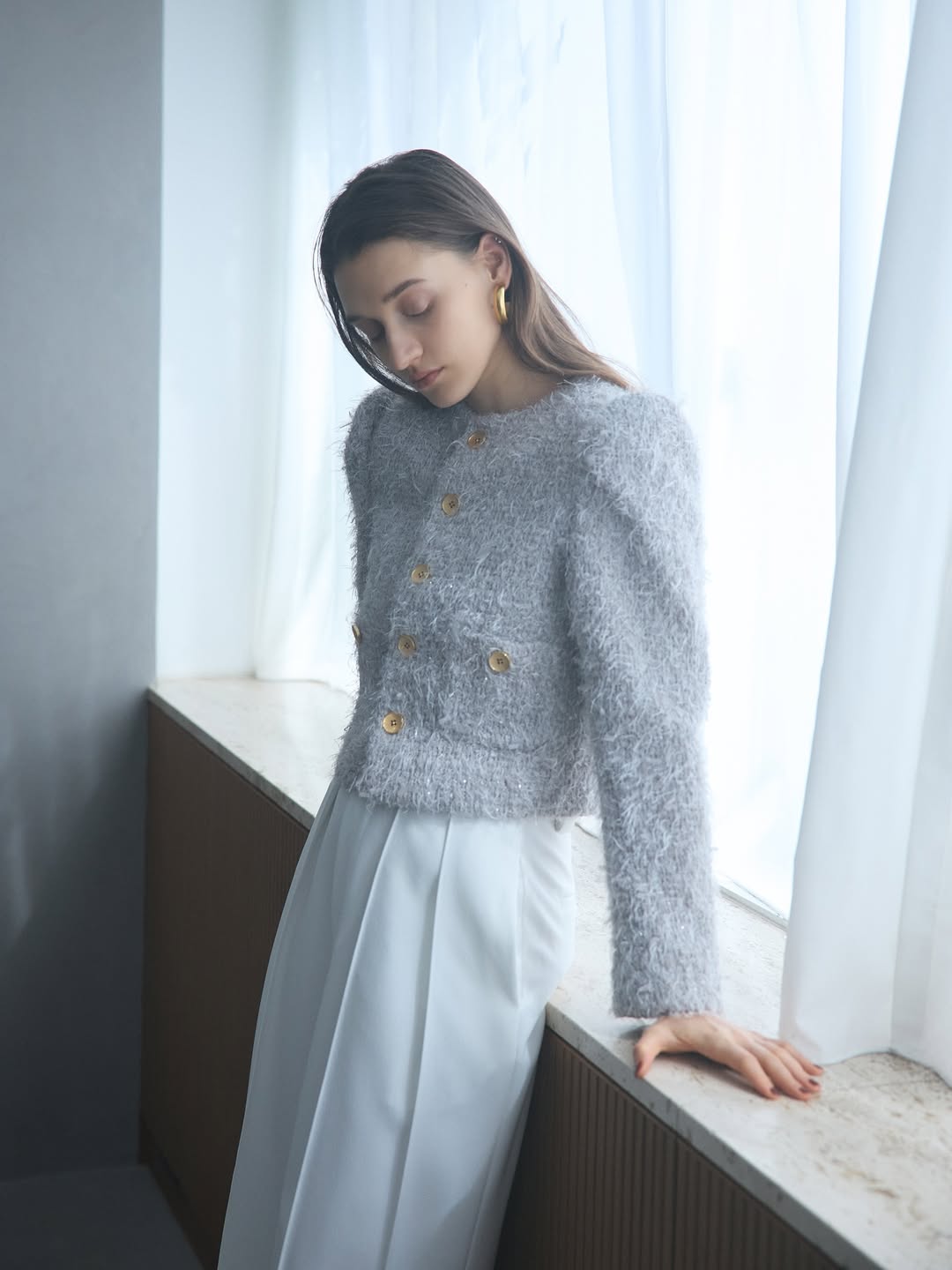 シャギーツイードジャケット Willy