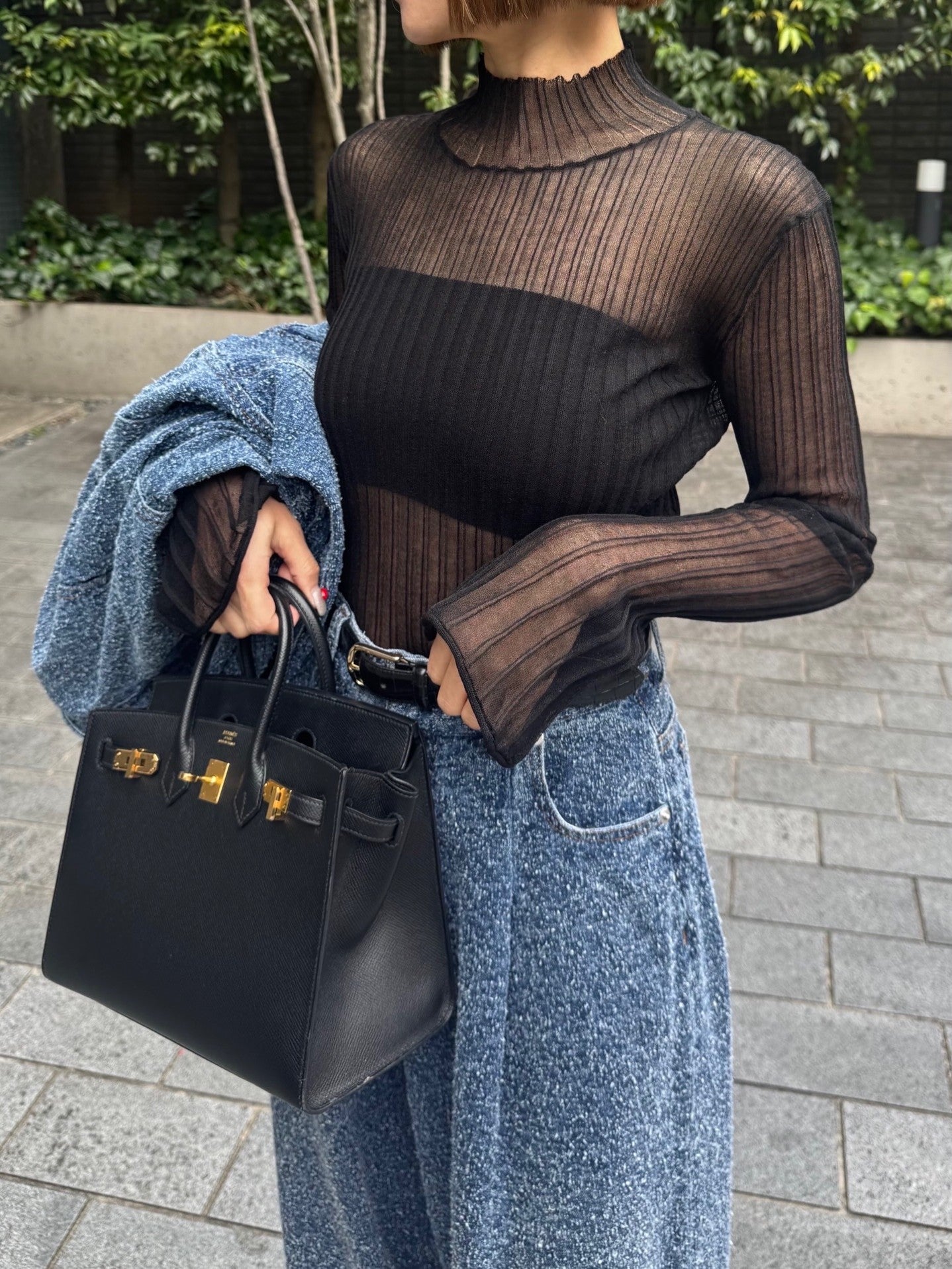 モデル身長:157.5㎝ / サイズ:0