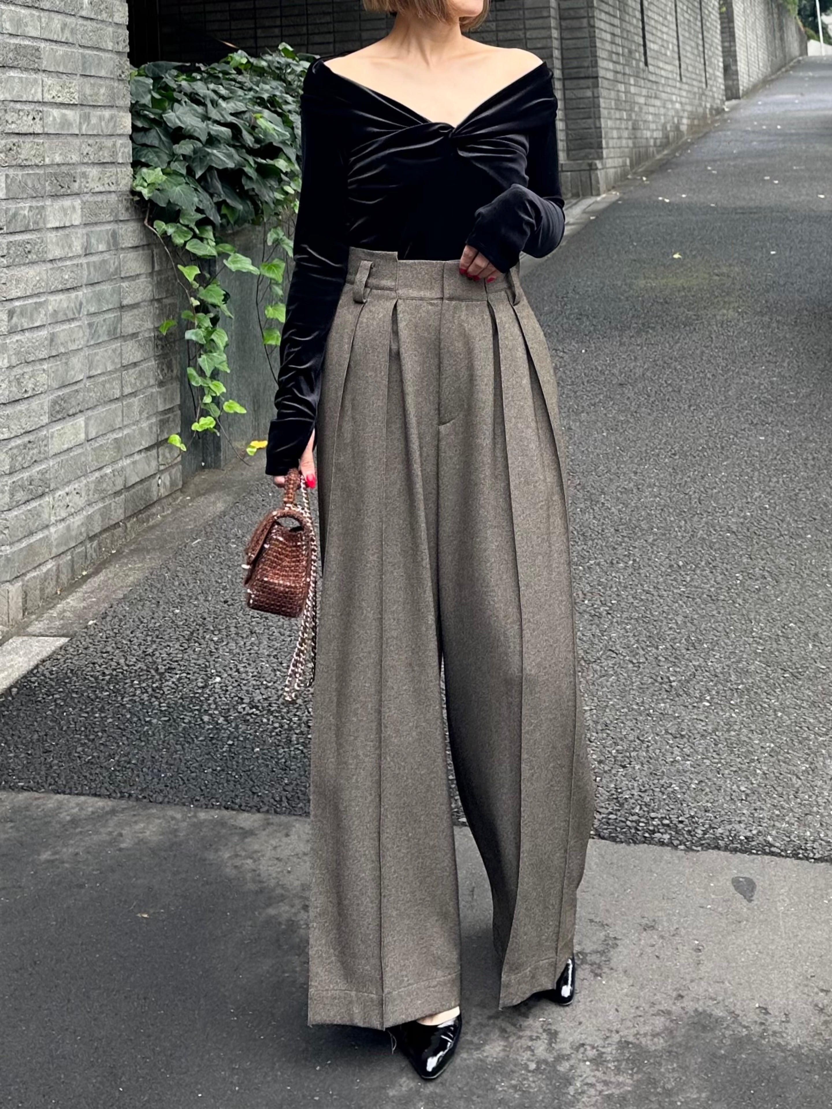 モデル身長:157.5㎝ / サイズ:0