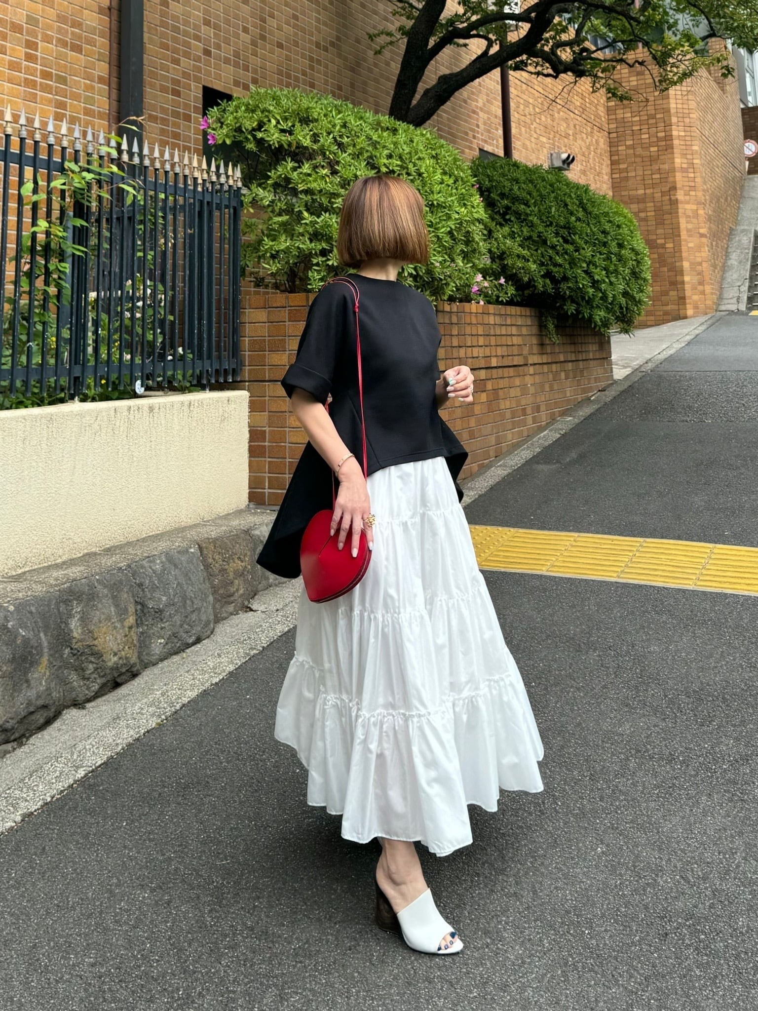 Embroidery top Mathieu