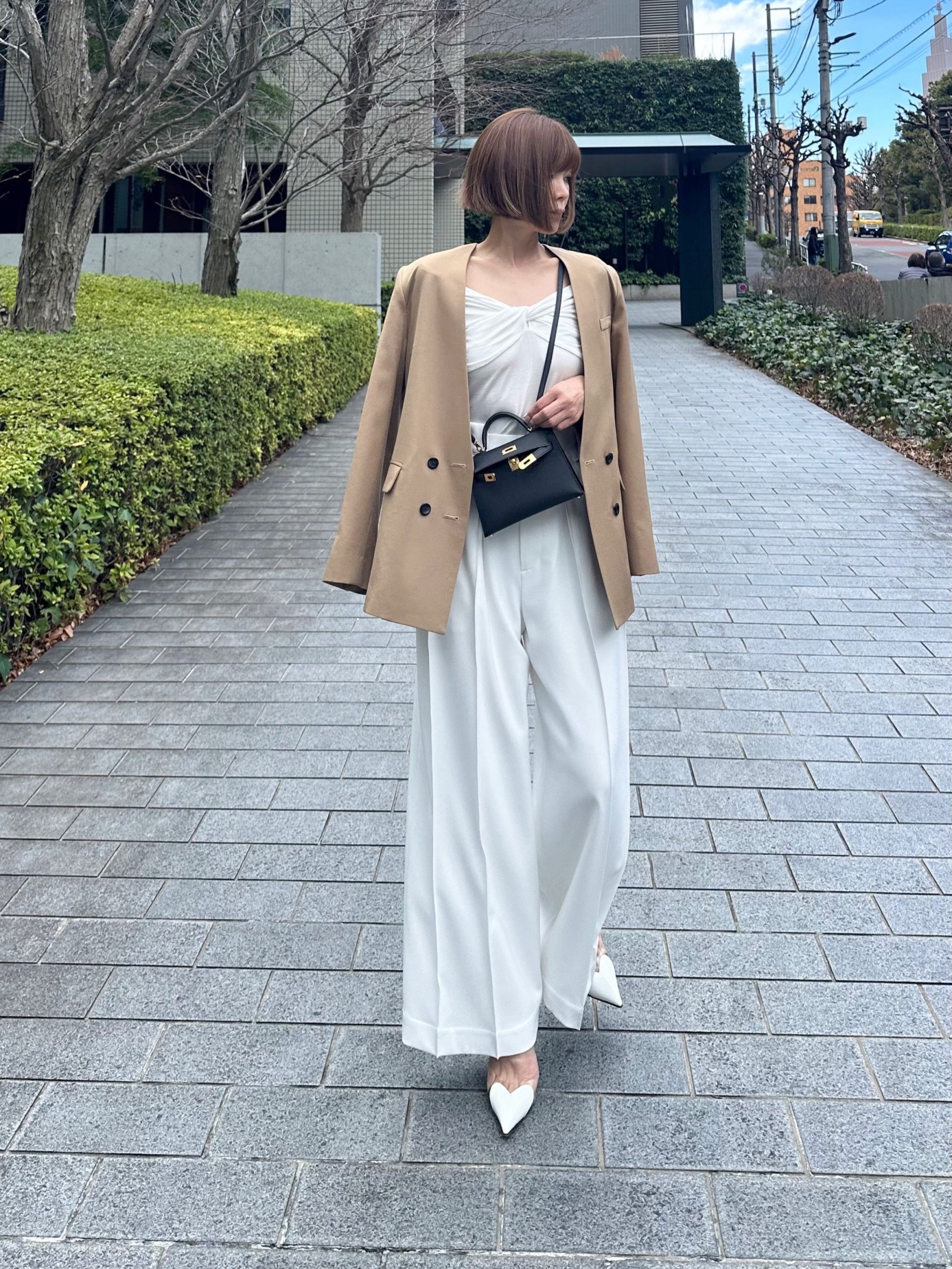 モデル身長:157.5㎝ / サイズ:0