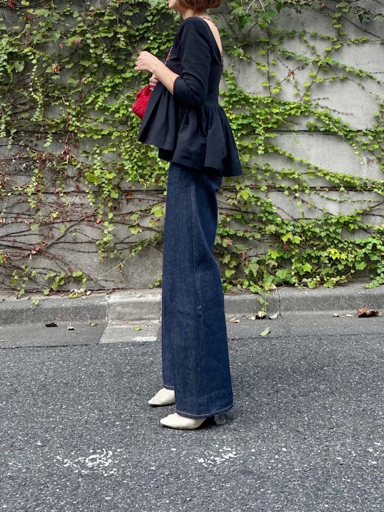 モデル身長:157.5㎝ / サイズ:0