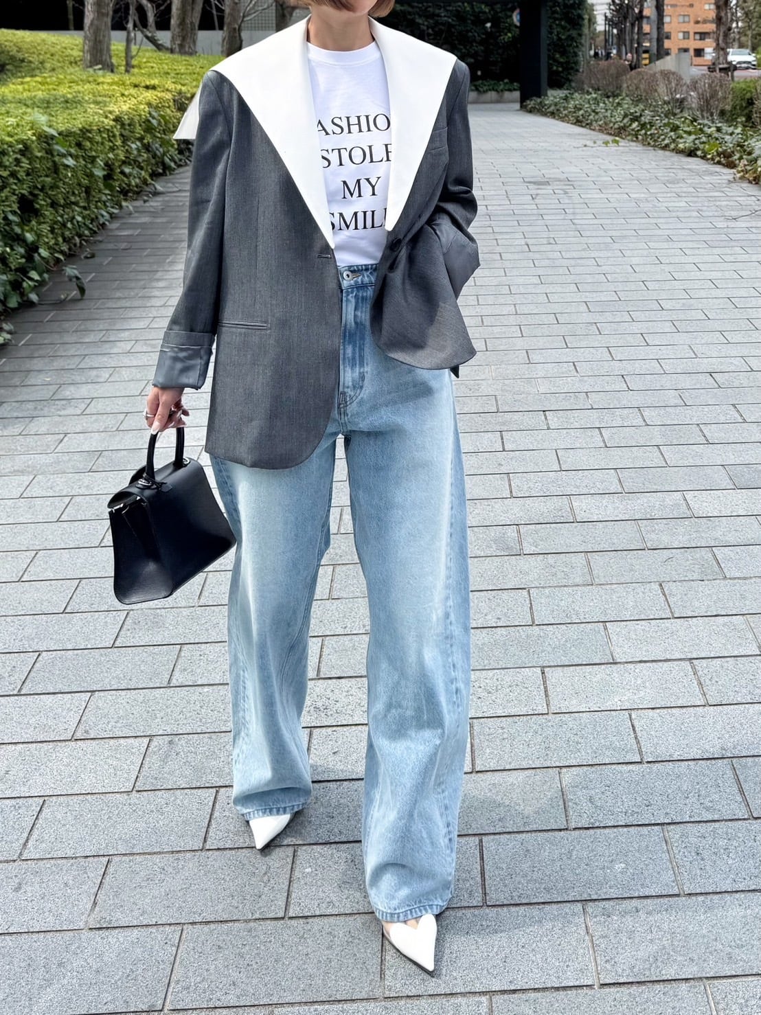 モデル身長:157.5㎝ / サイズ:FREE