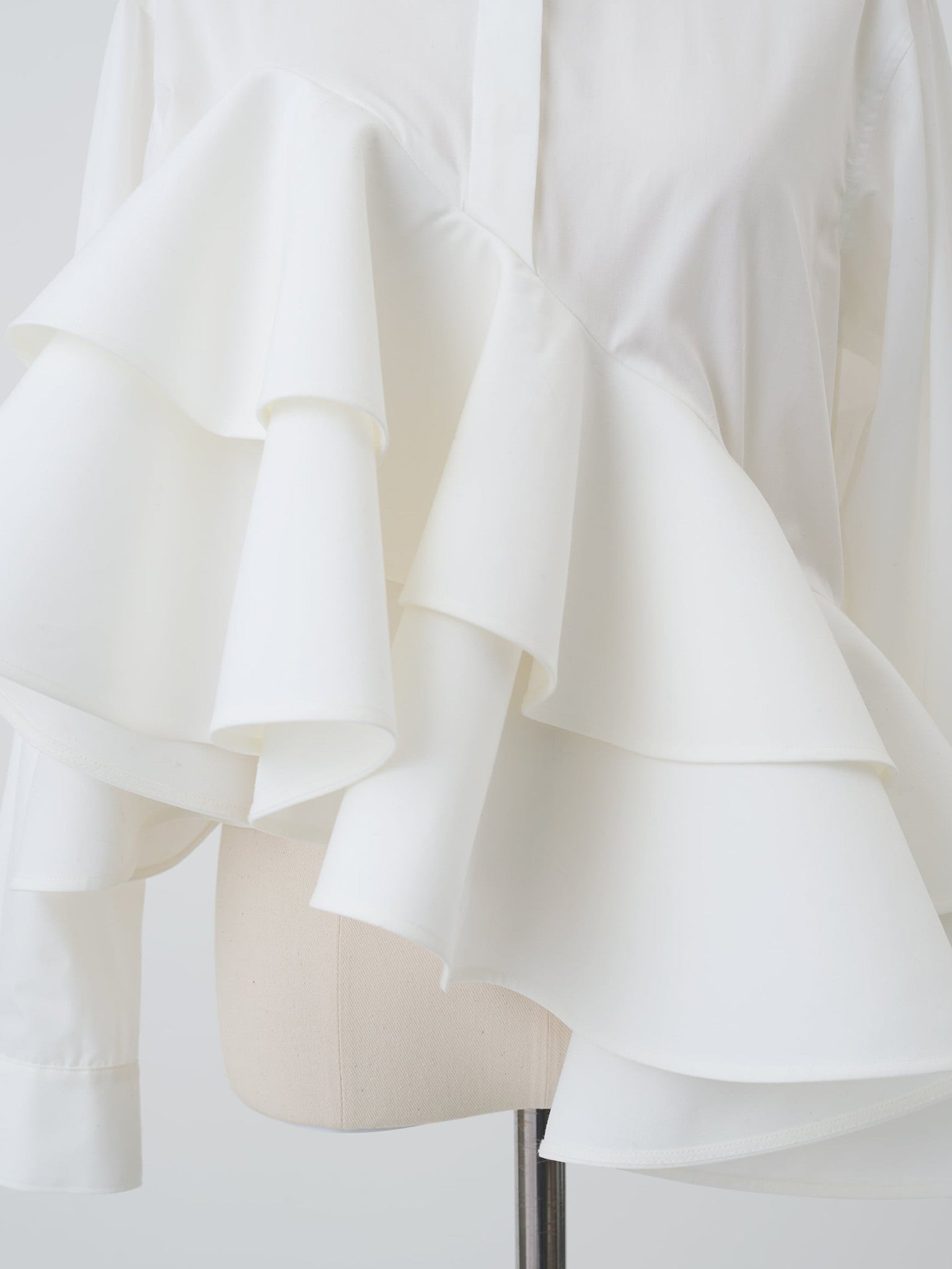 Florian asymmetrical ruffle blouse