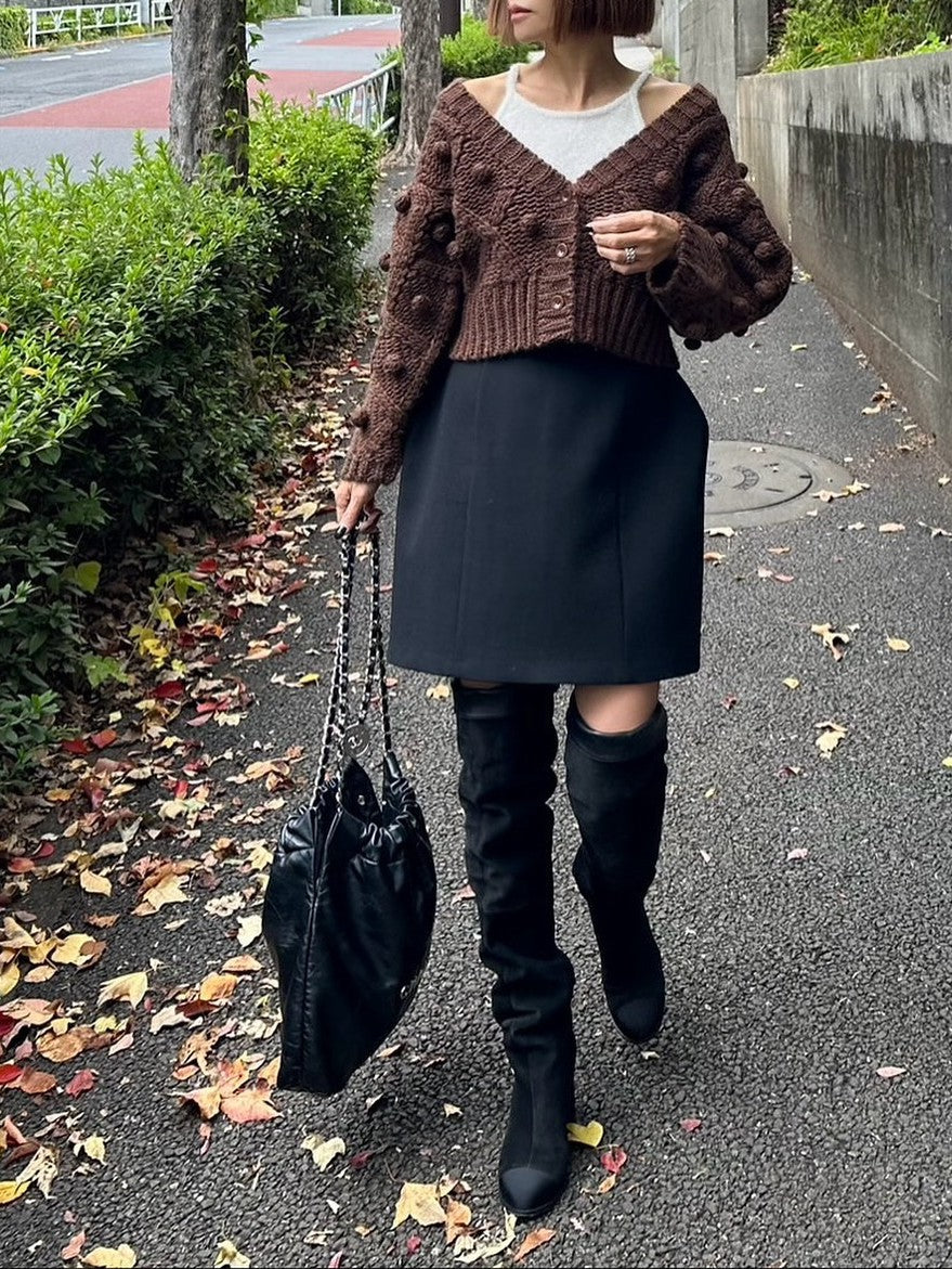 モデル身長:157.5㎝ / サイズ:0