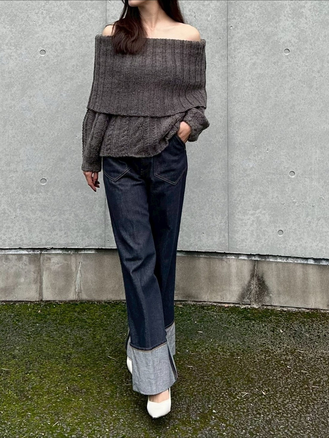 モデル身長:162㎝ / サイズ:FREE