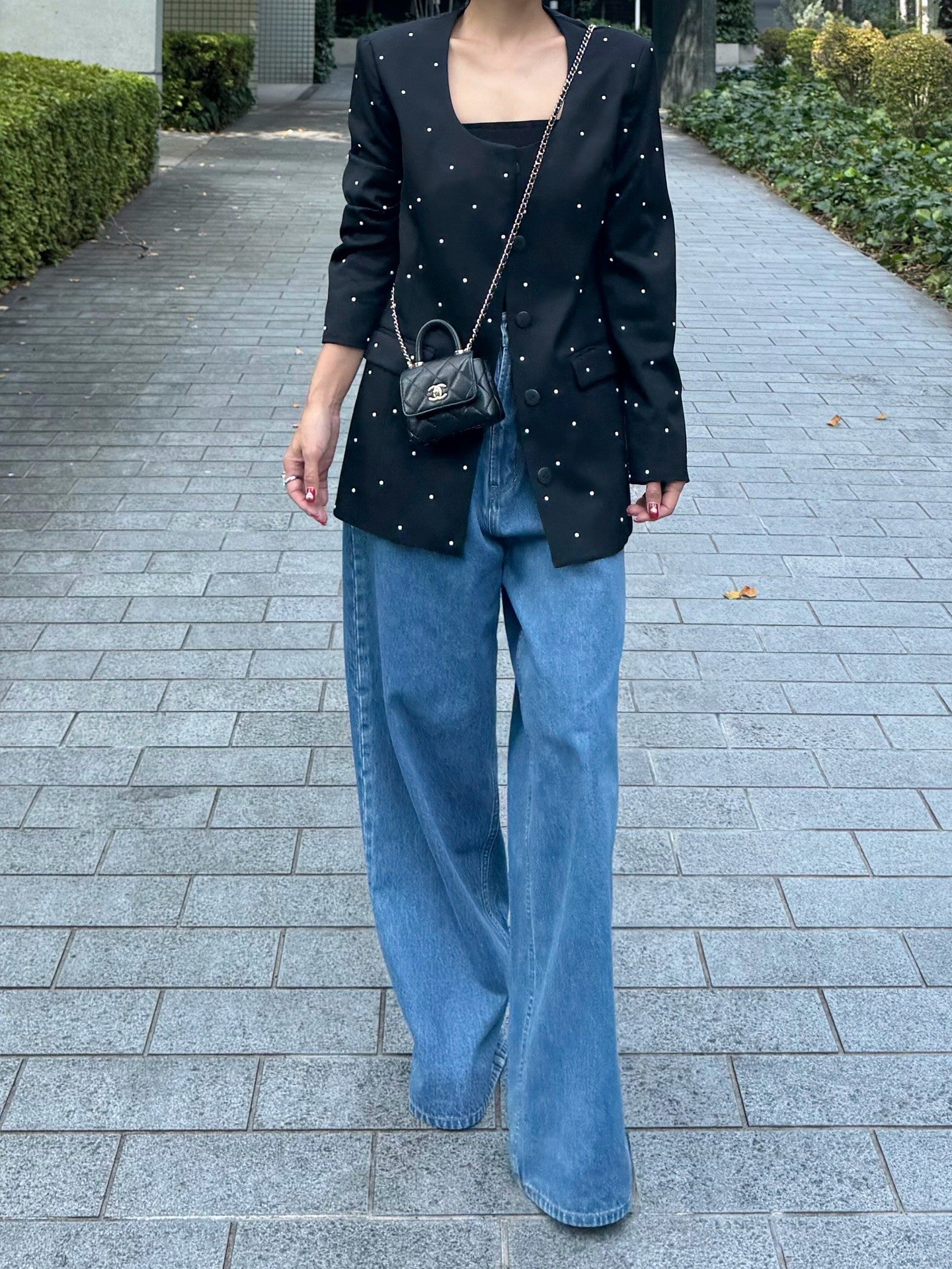 モデル身長:157.5㎝ / サイズ:0