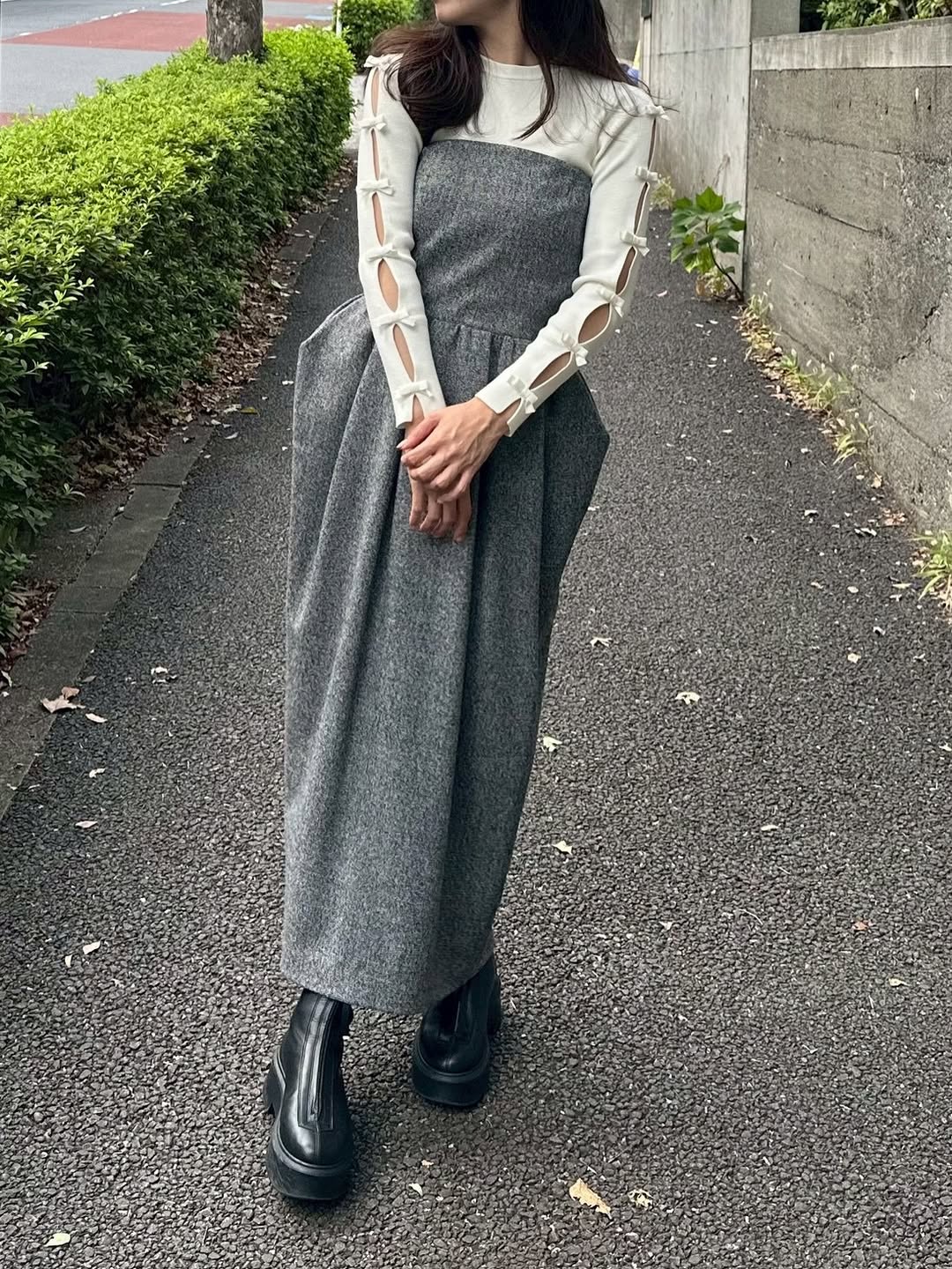 モデル身長:161㎝ / サイズ:0