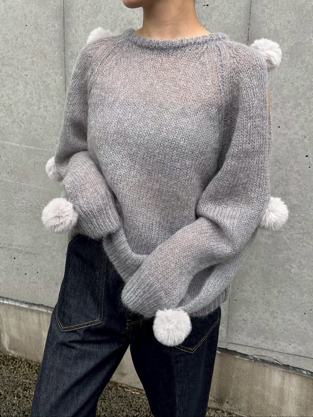 モデル身長:162㎝ / サイズ:FREE