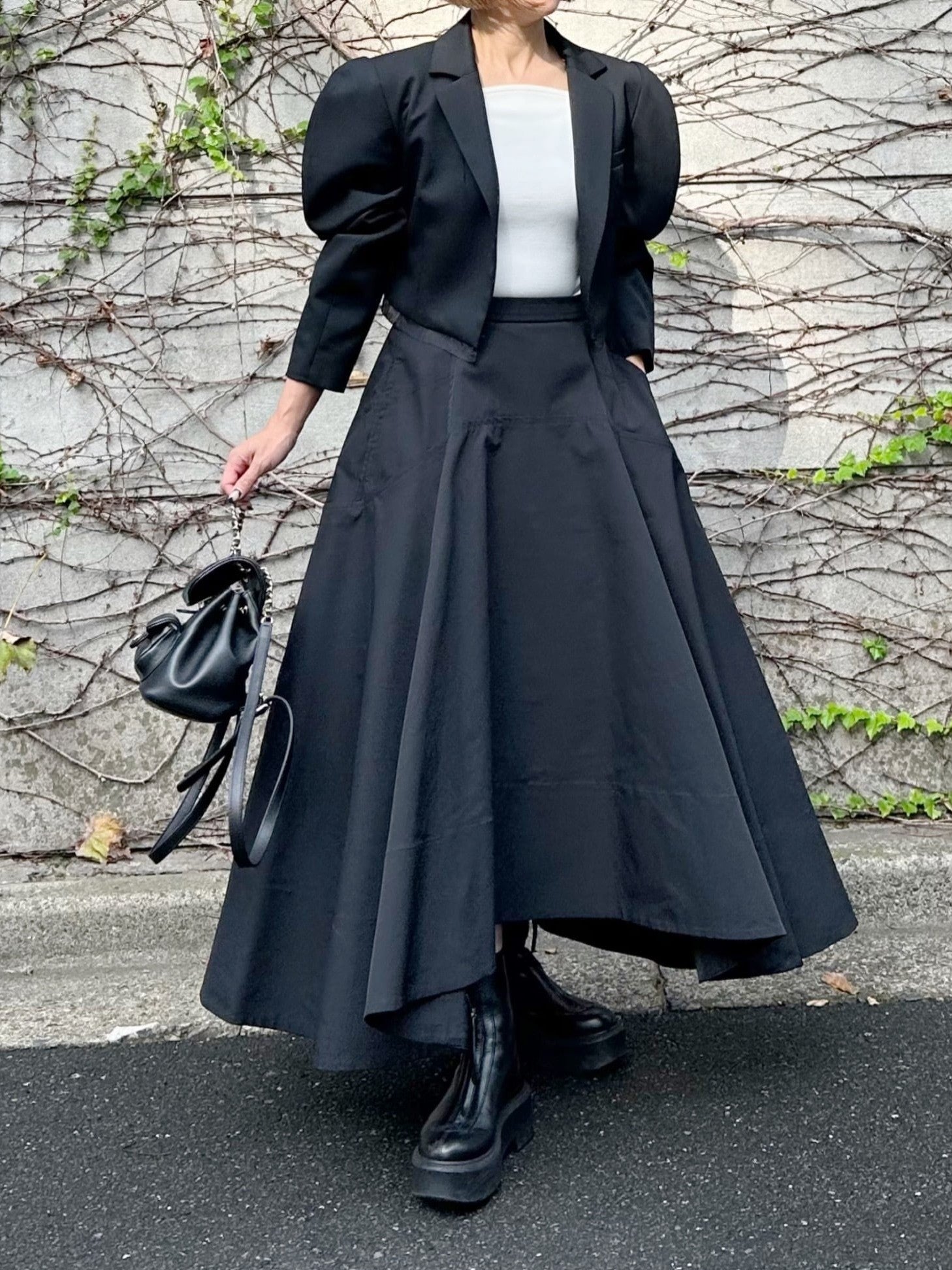 モデル身長:157.5㎝ / サイズ:0