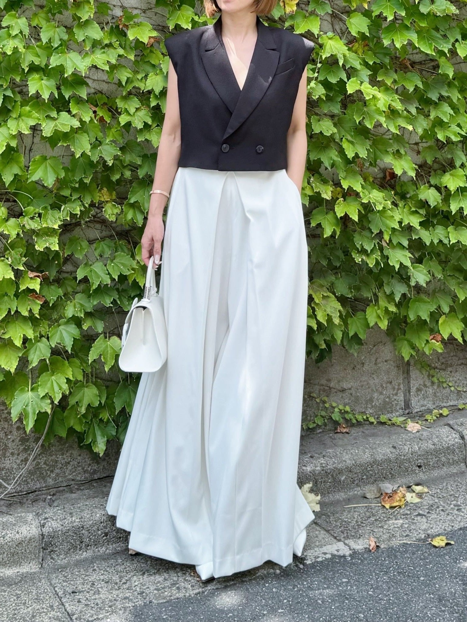 タックパンツ Enne