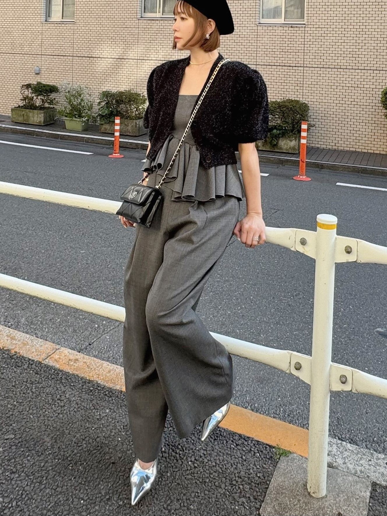 ラメカーディガン Clarisse