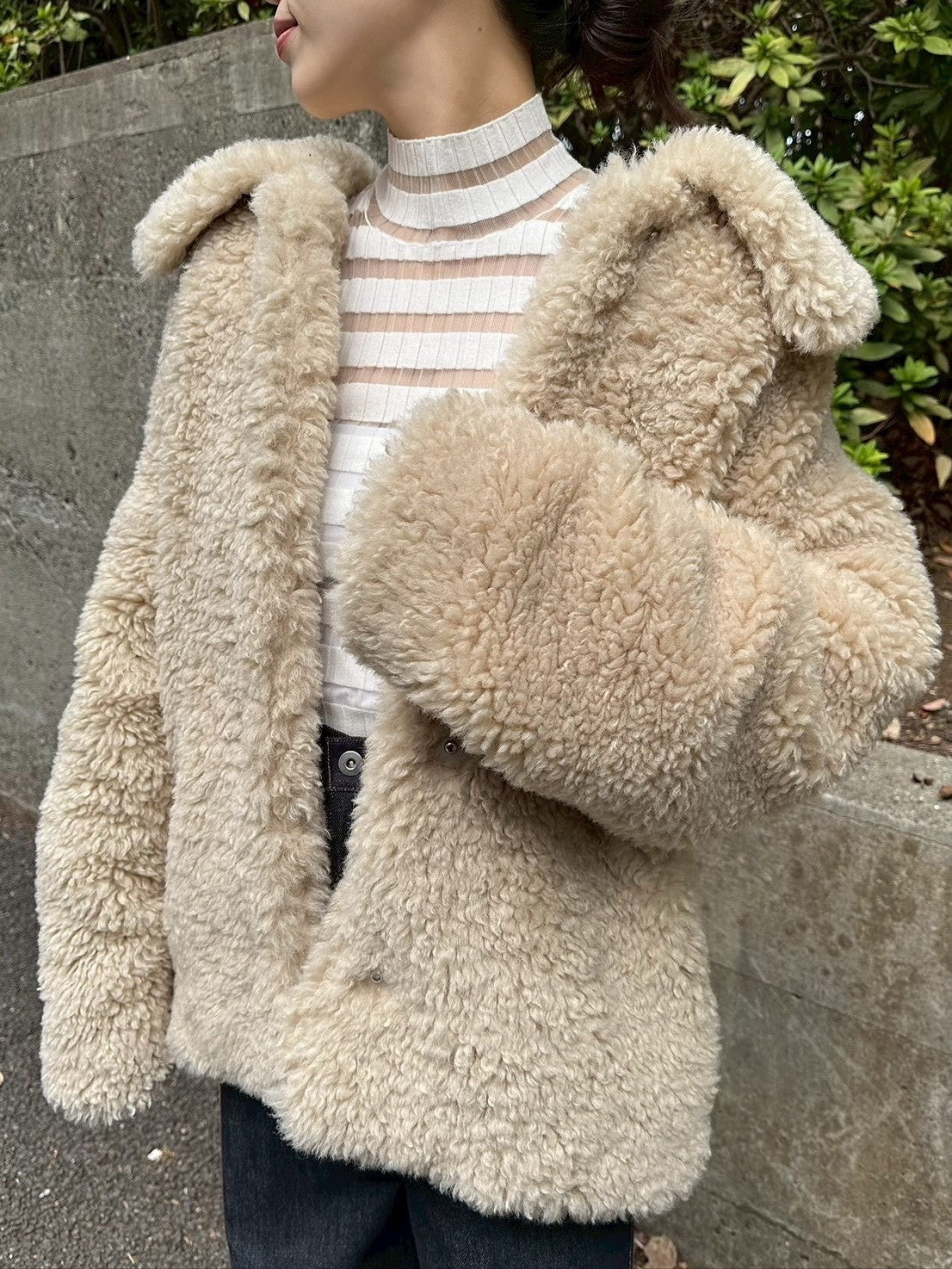 モデル身長:162㎝ / サイズ:FREE