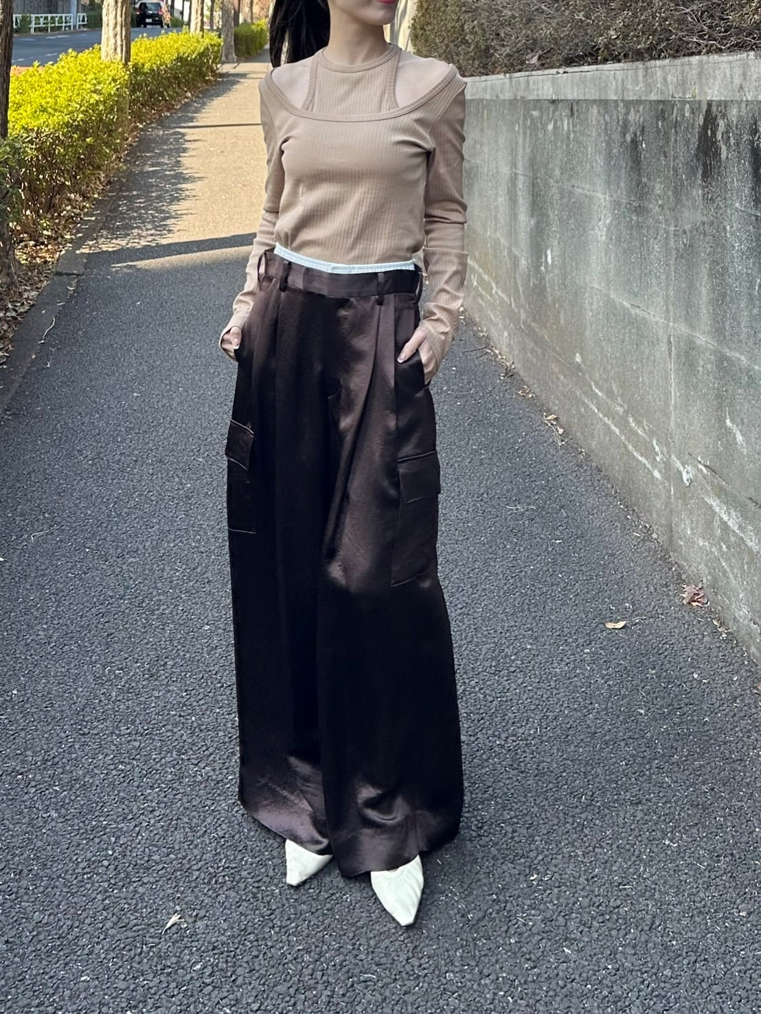 モデル身長:161㎝ / サイズ:0