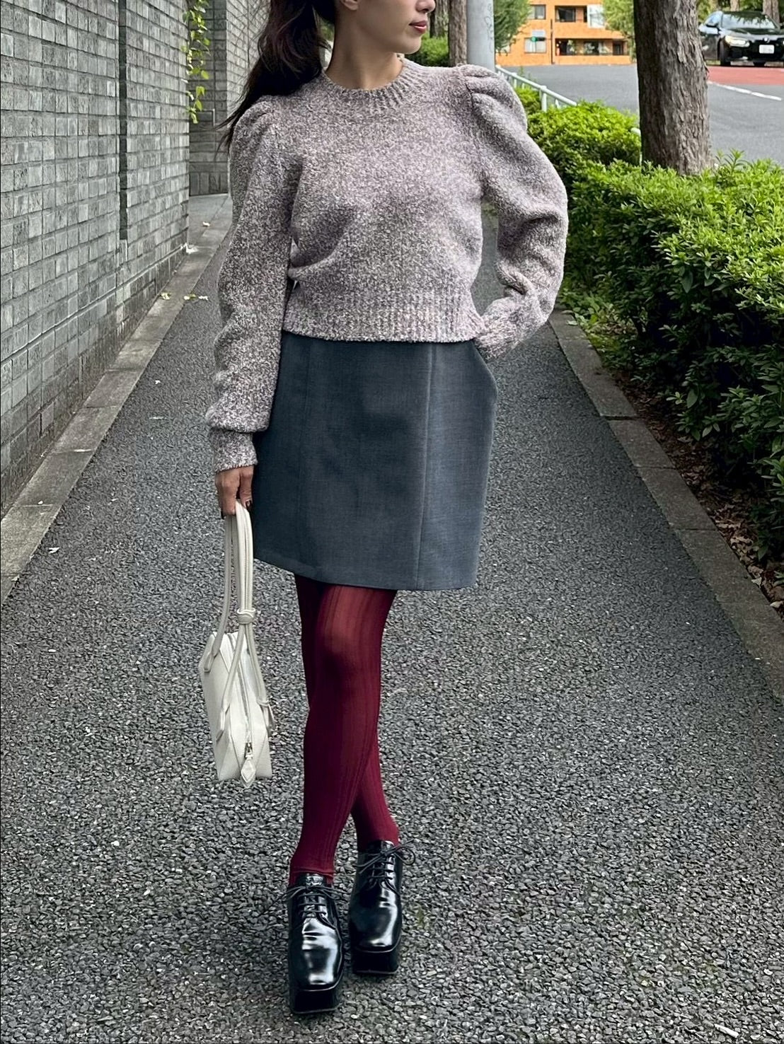 モデル身長:162㎝ / サイズ:FREE