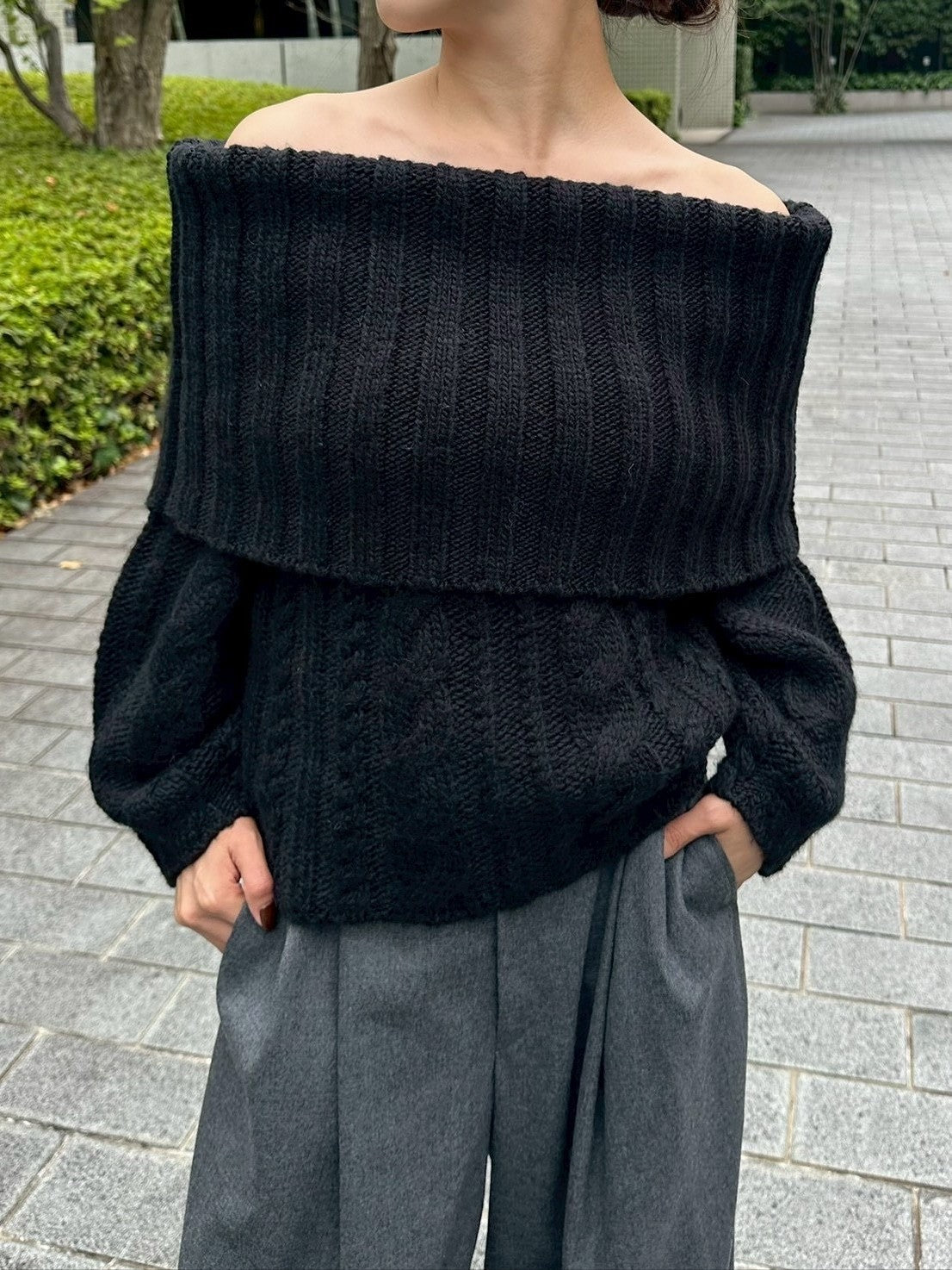 モデル身長:162㎝ / サイズ:FREE