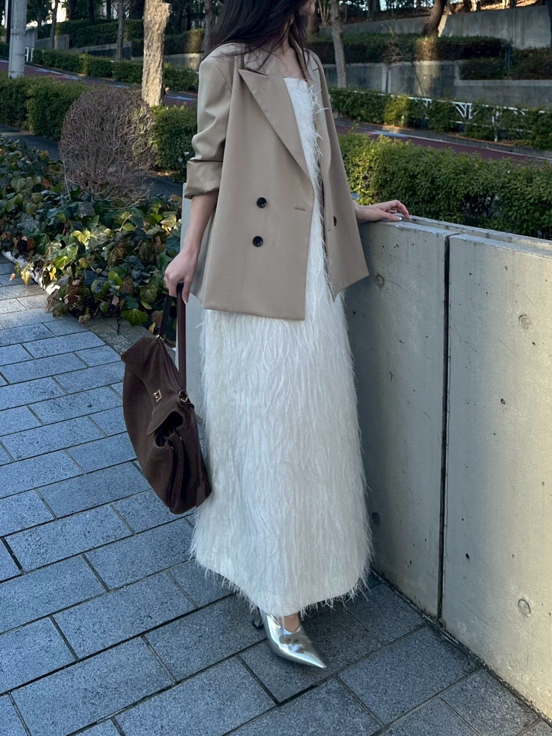 モデル身長:161㎝ / サイズ:FREE