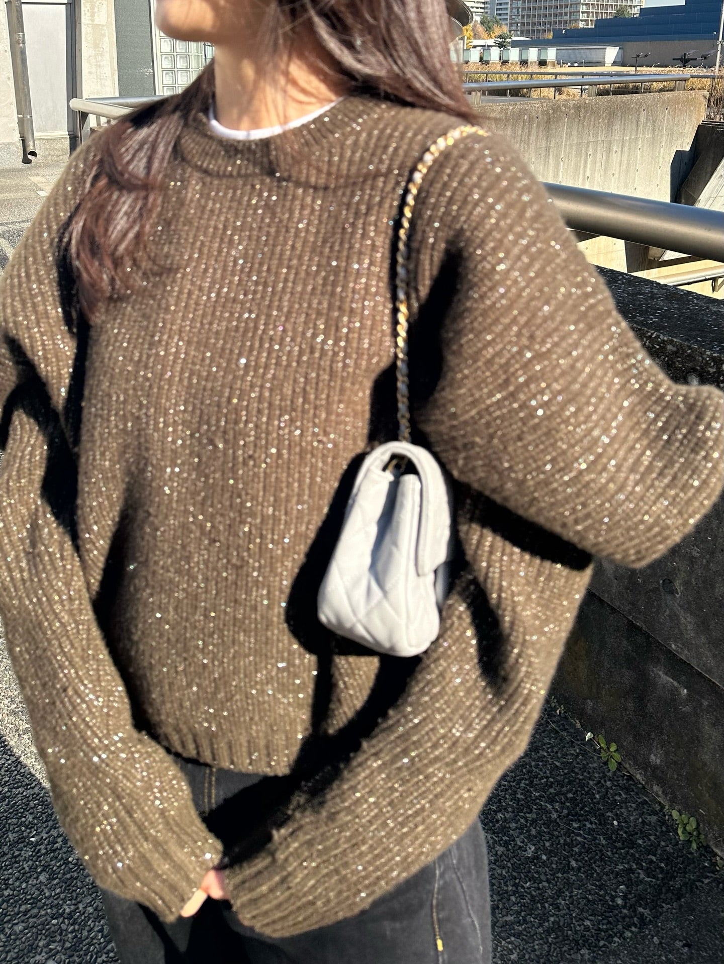 モデル身長:162㎝ / サイズ:FREE